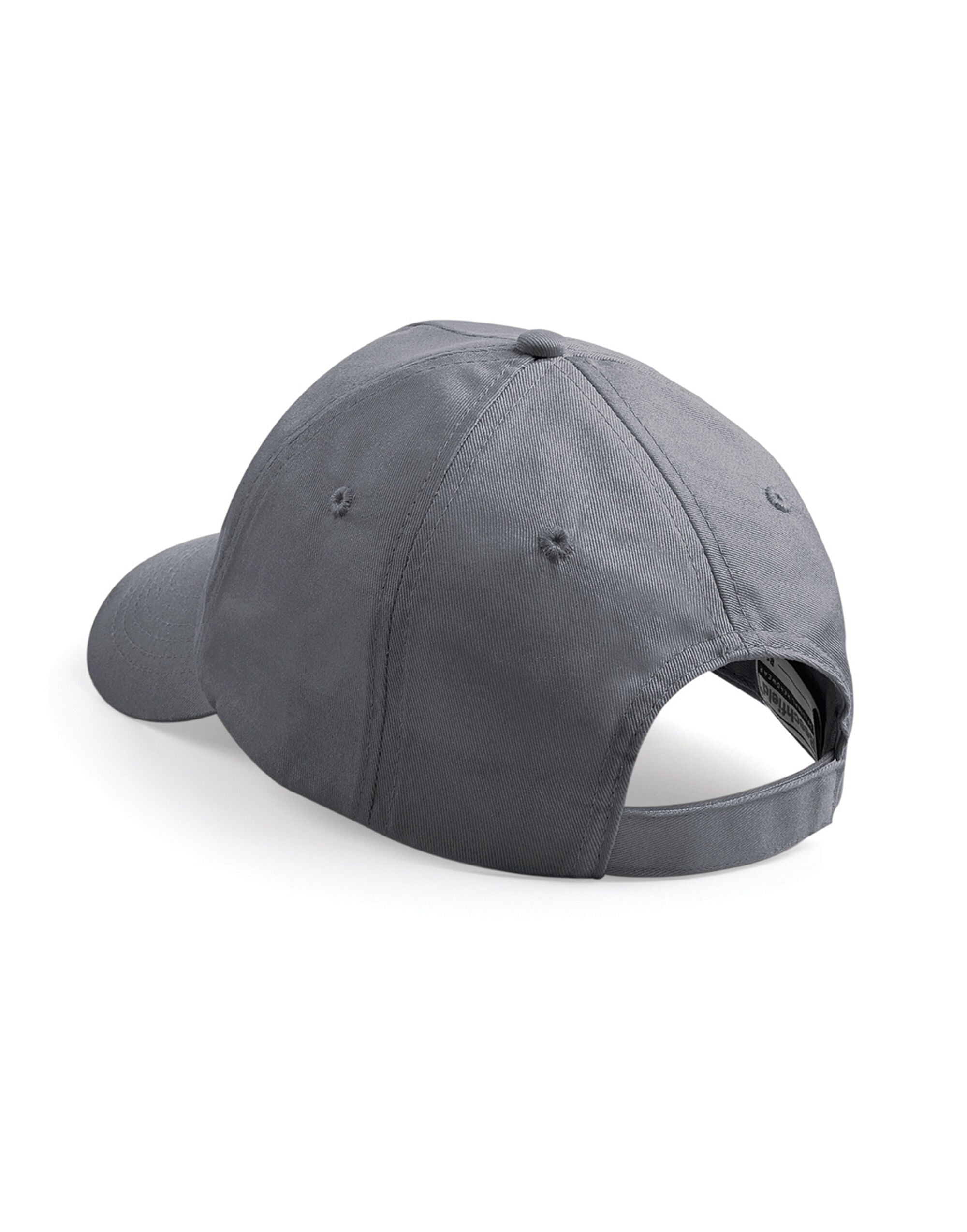 Beechfield Ultimate 5 Panel Cap B15 - Graphite O S - Customisable Caps