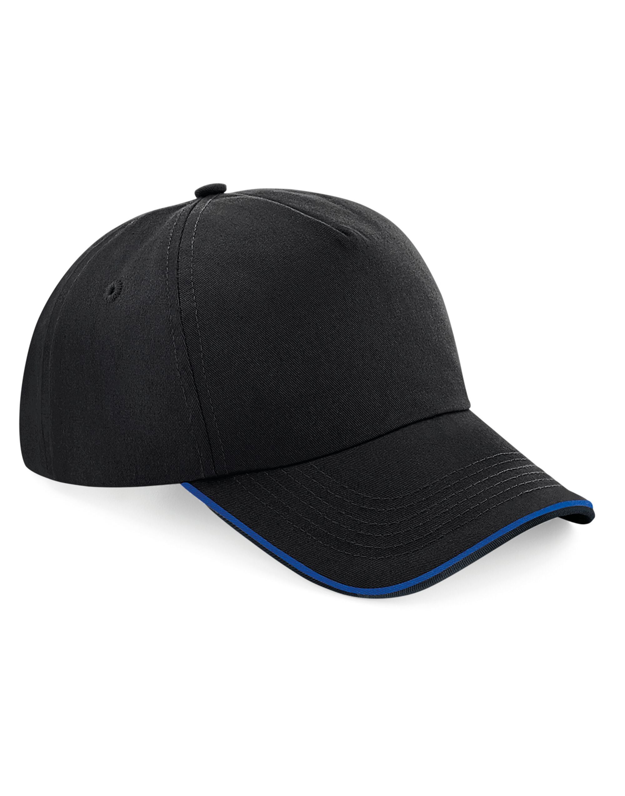 Beechfield Authentic 5 Panel Piped Peak B25C - - Customisable Caps
