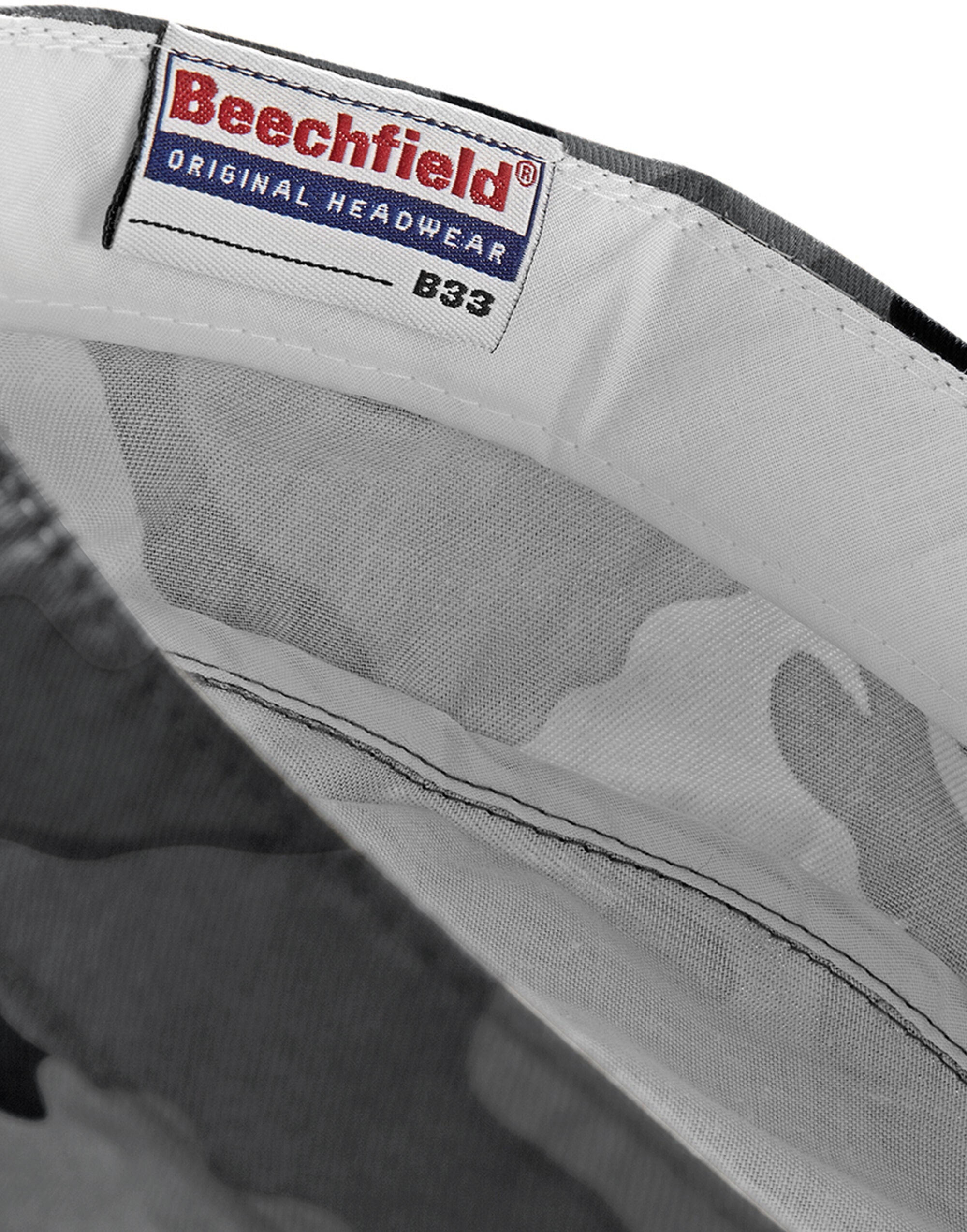 Beechfield Camo Army Cap B33 - Urban Camo O S - Customisable Caps