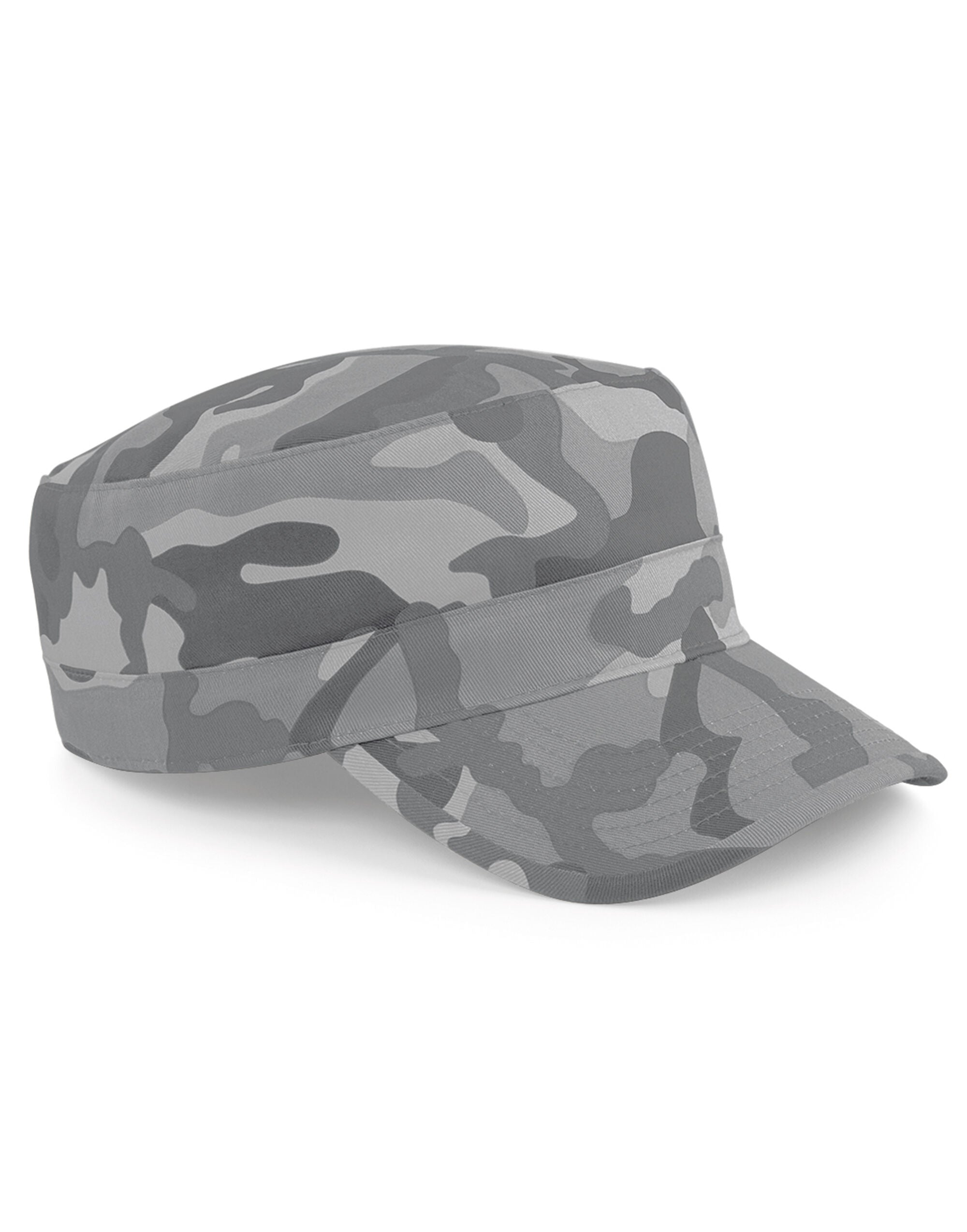 Beechfield Camo Army Cap B33 - Arctic Camo O S - Customisable Caps