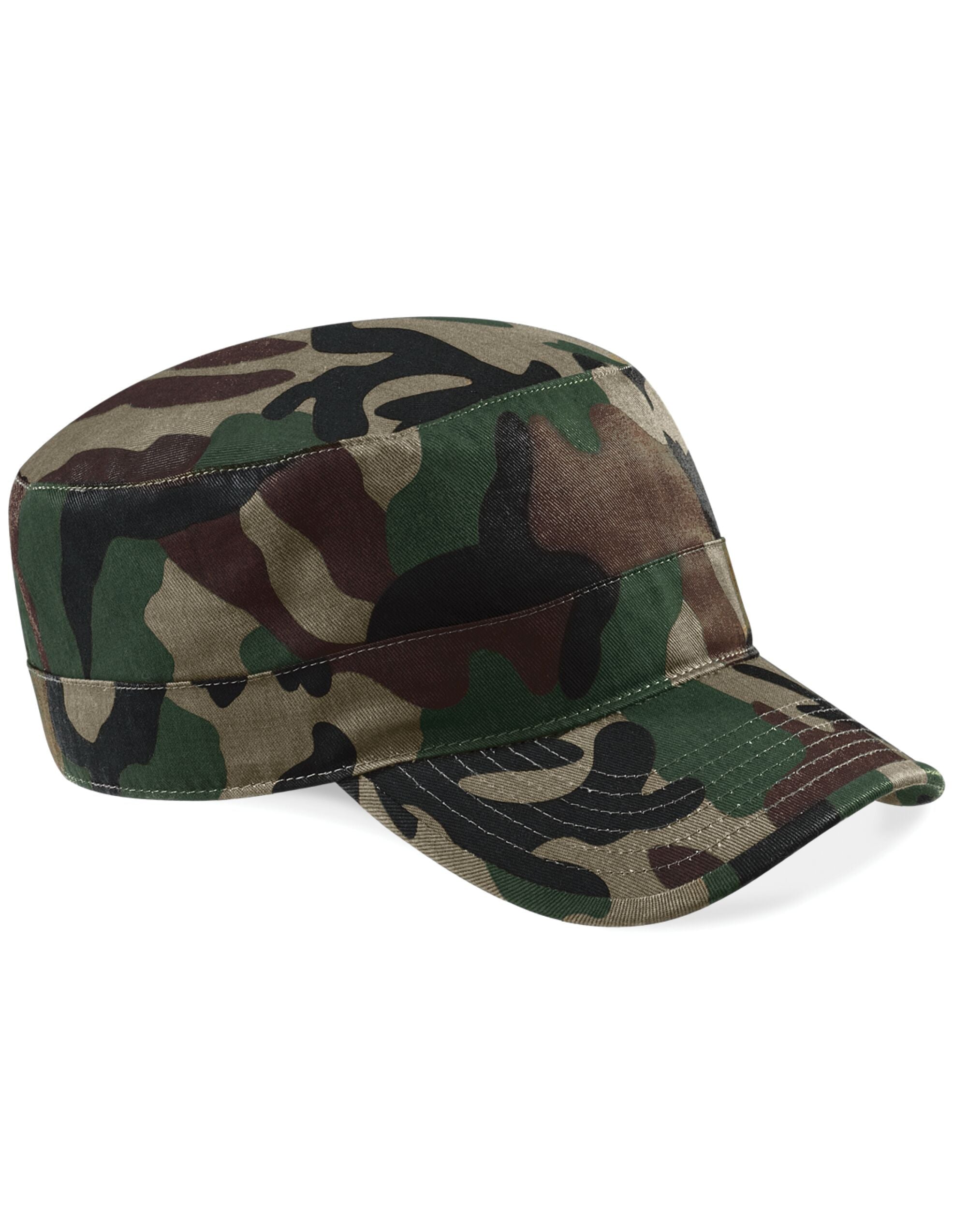 Beechfield Camo Army Cap B33 - - Customisable Caps