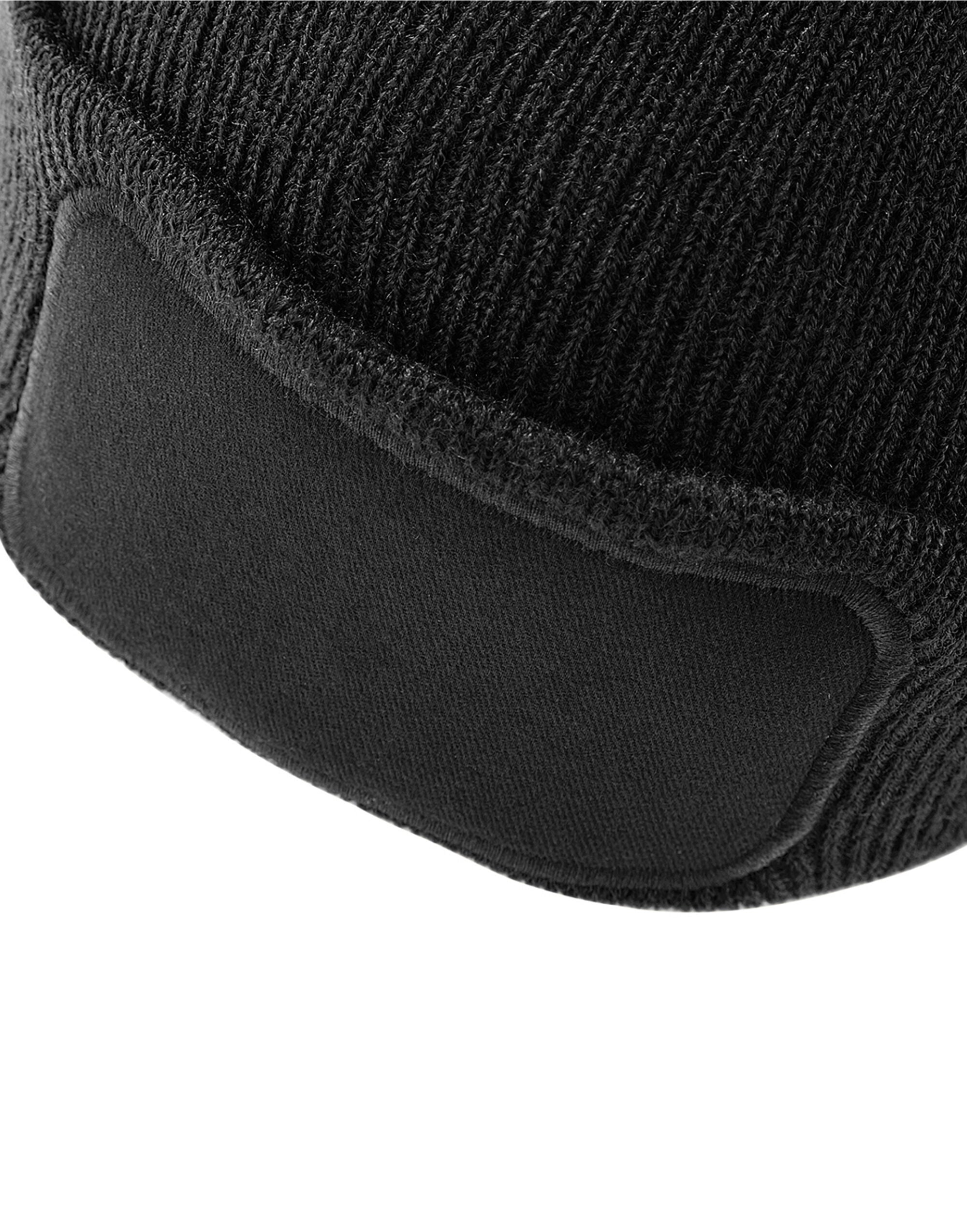 Beechfield Original Patch Beanie B445 - Black O S - Customisable Beanies