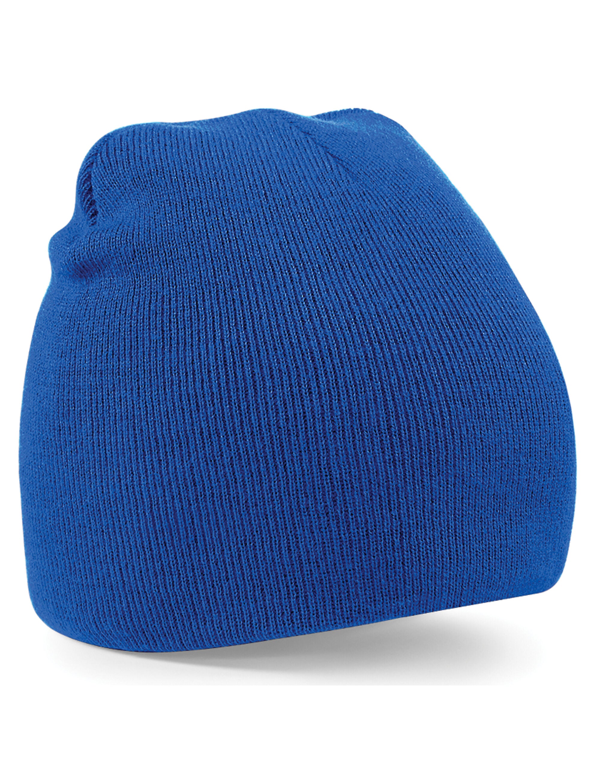 Beechfield Original Pull-On Beanie B44 - Bright Royal O S - Customisable Beanies