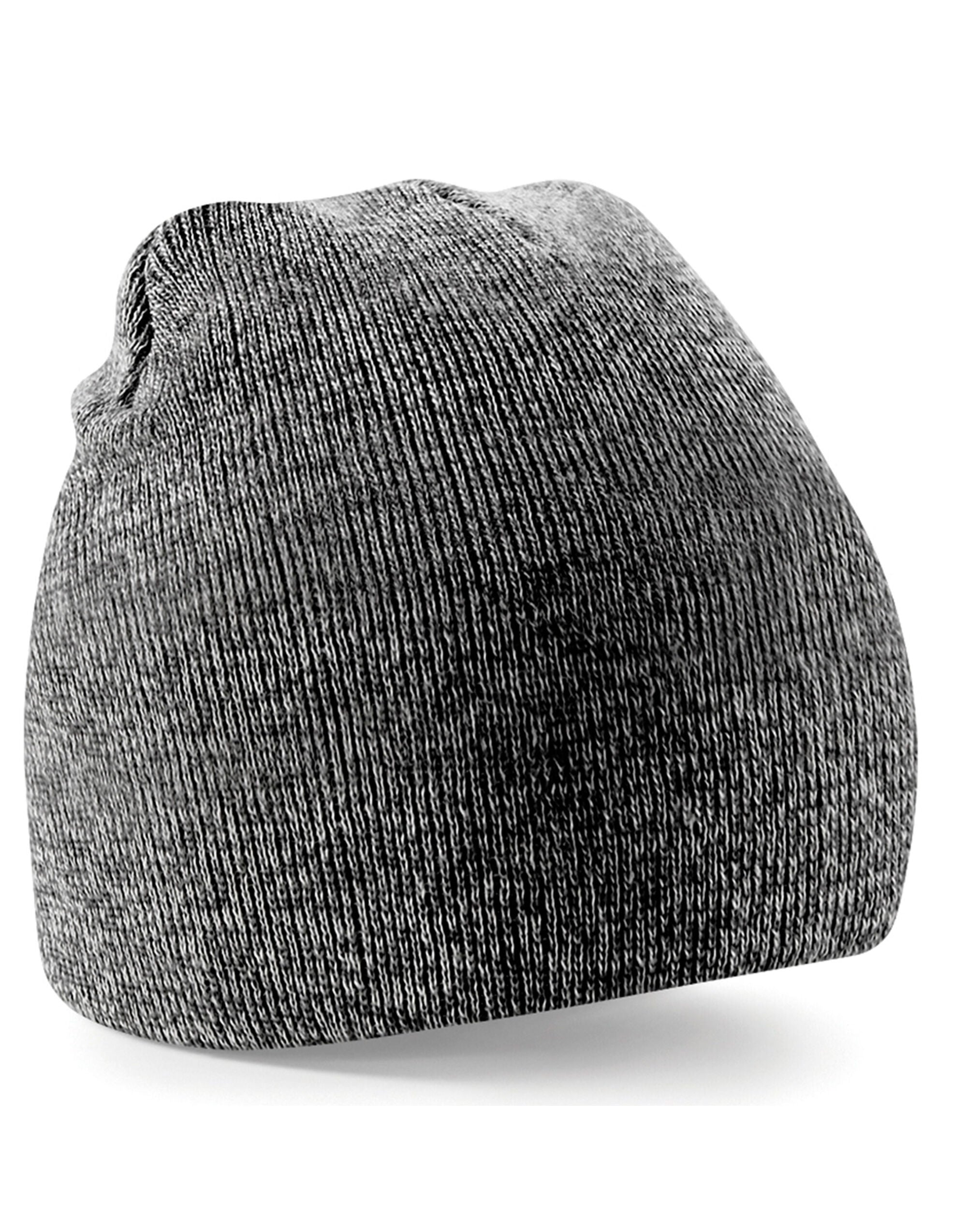 Beechfield Original Pull-On Beanie B44 - Antique Grey O S - Customisable Beanies