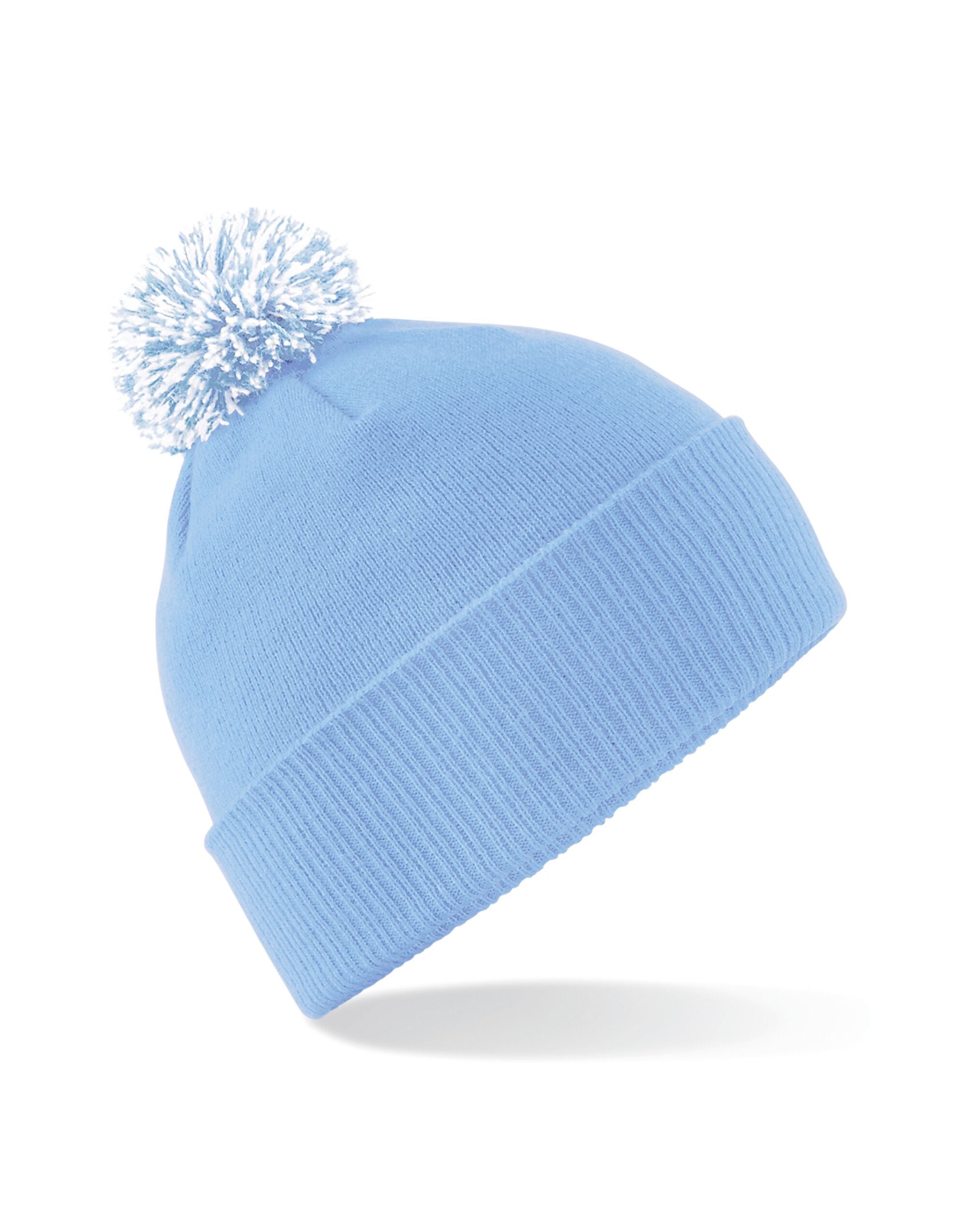 Beechfield Snowstar® Beanie B450 - Sky White O S - Customisable Beanies