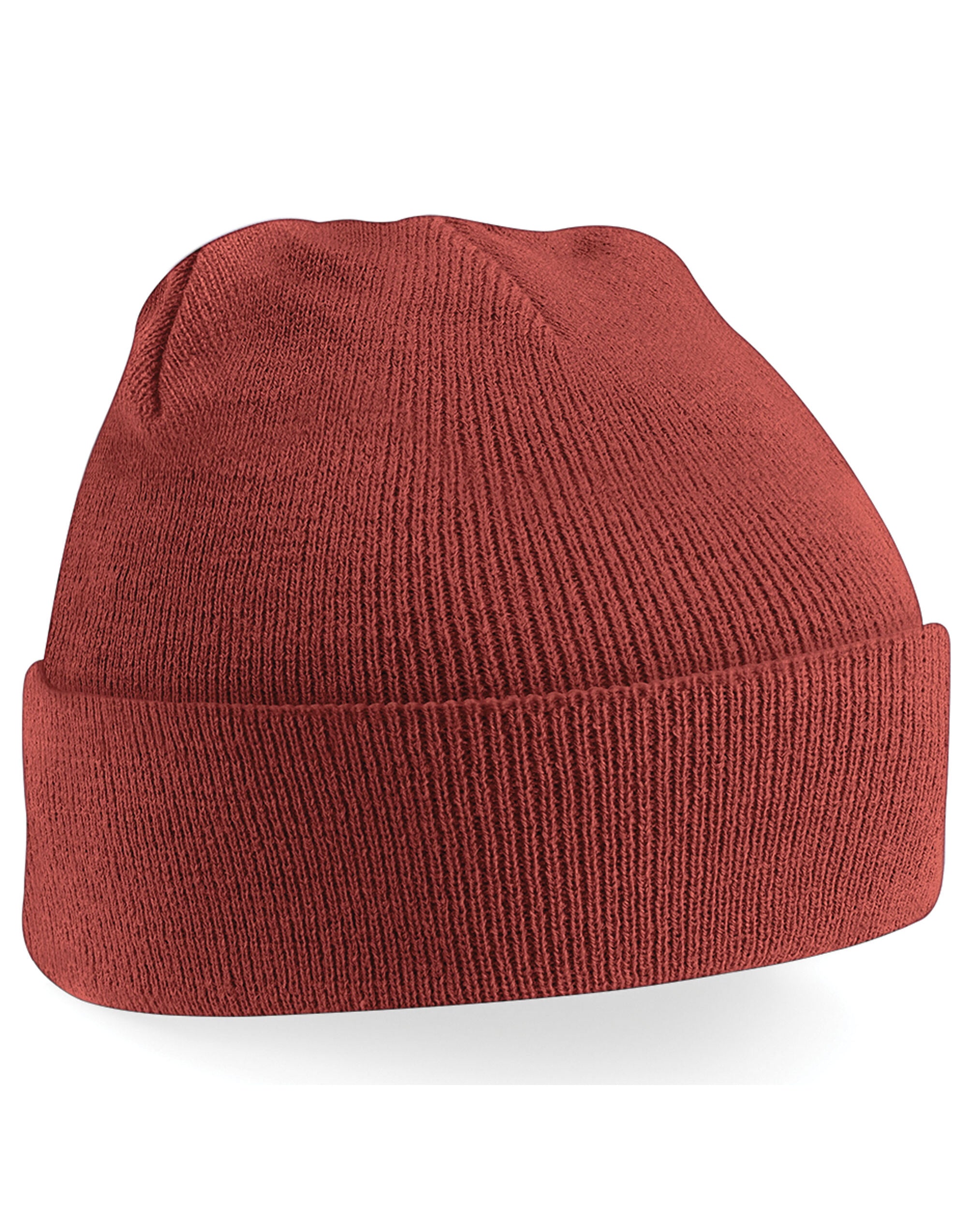 Beechfield Original Cuffed Beanie B45 - Rust O S - Customisable Beanies