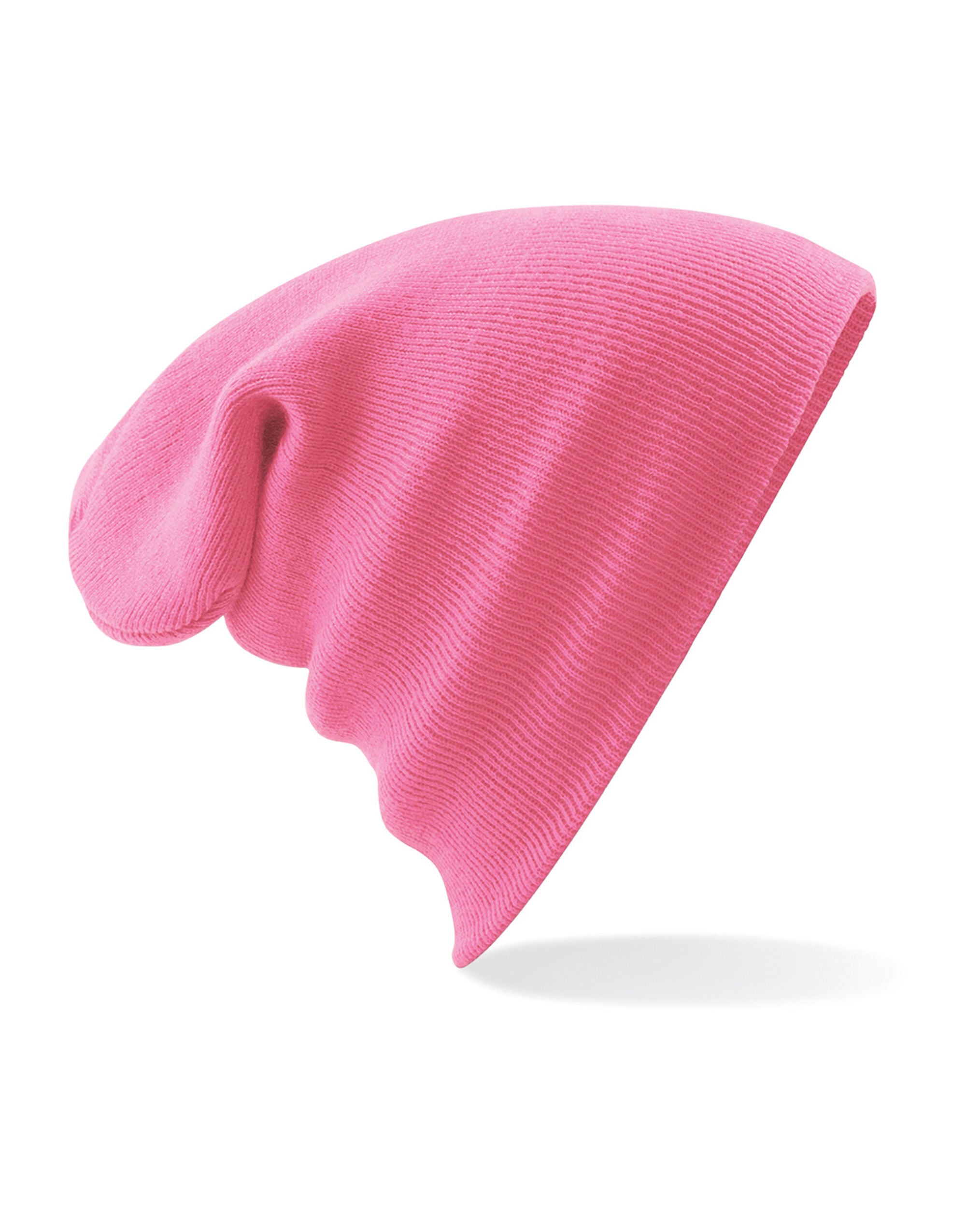 Beechfield Original Cuffed Beanie B45 - True Pink O S - Customisable Beanies
