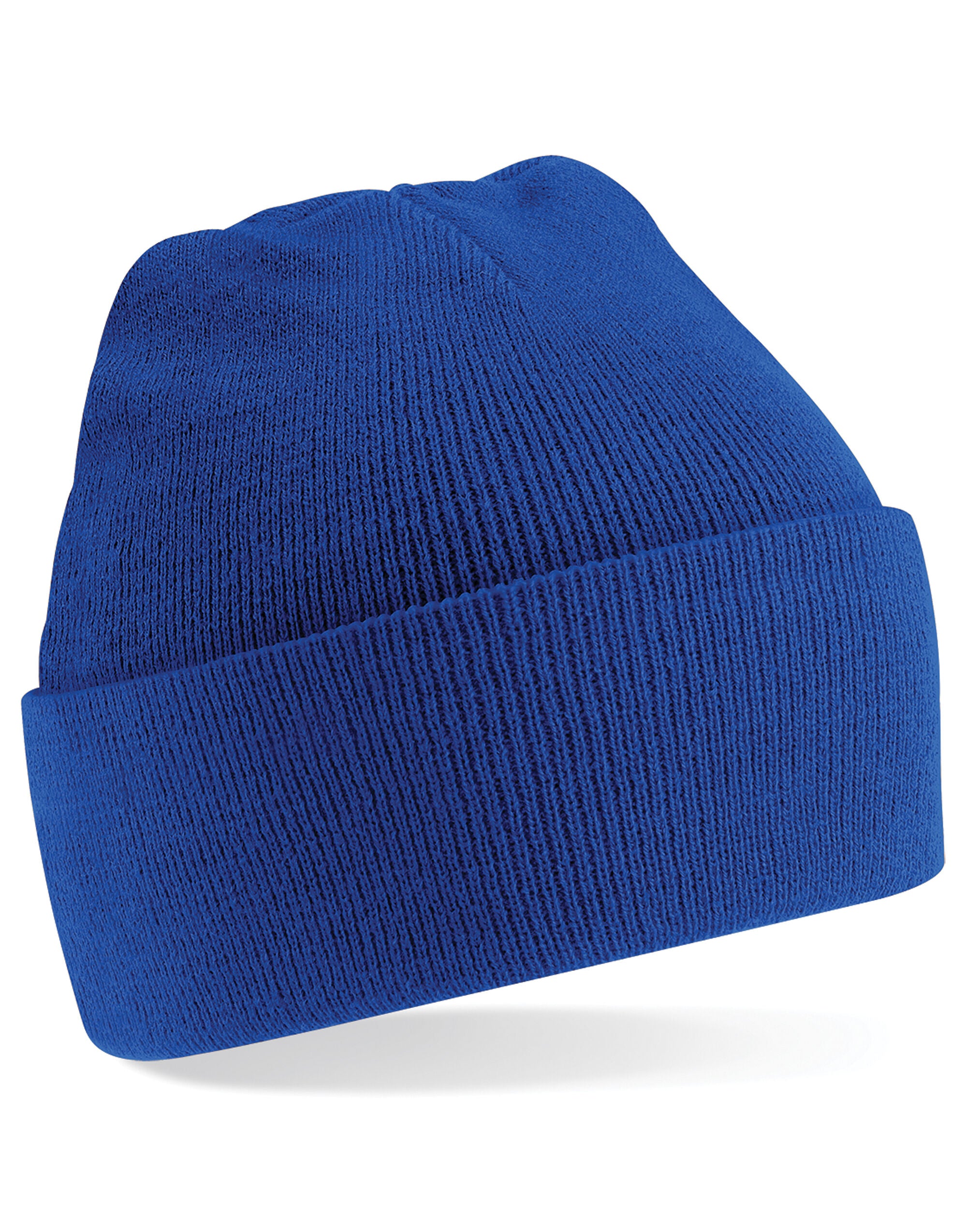 Beechfield Original Cuffed Beanie B45 - Bright Royal O S - Customisable Beanies