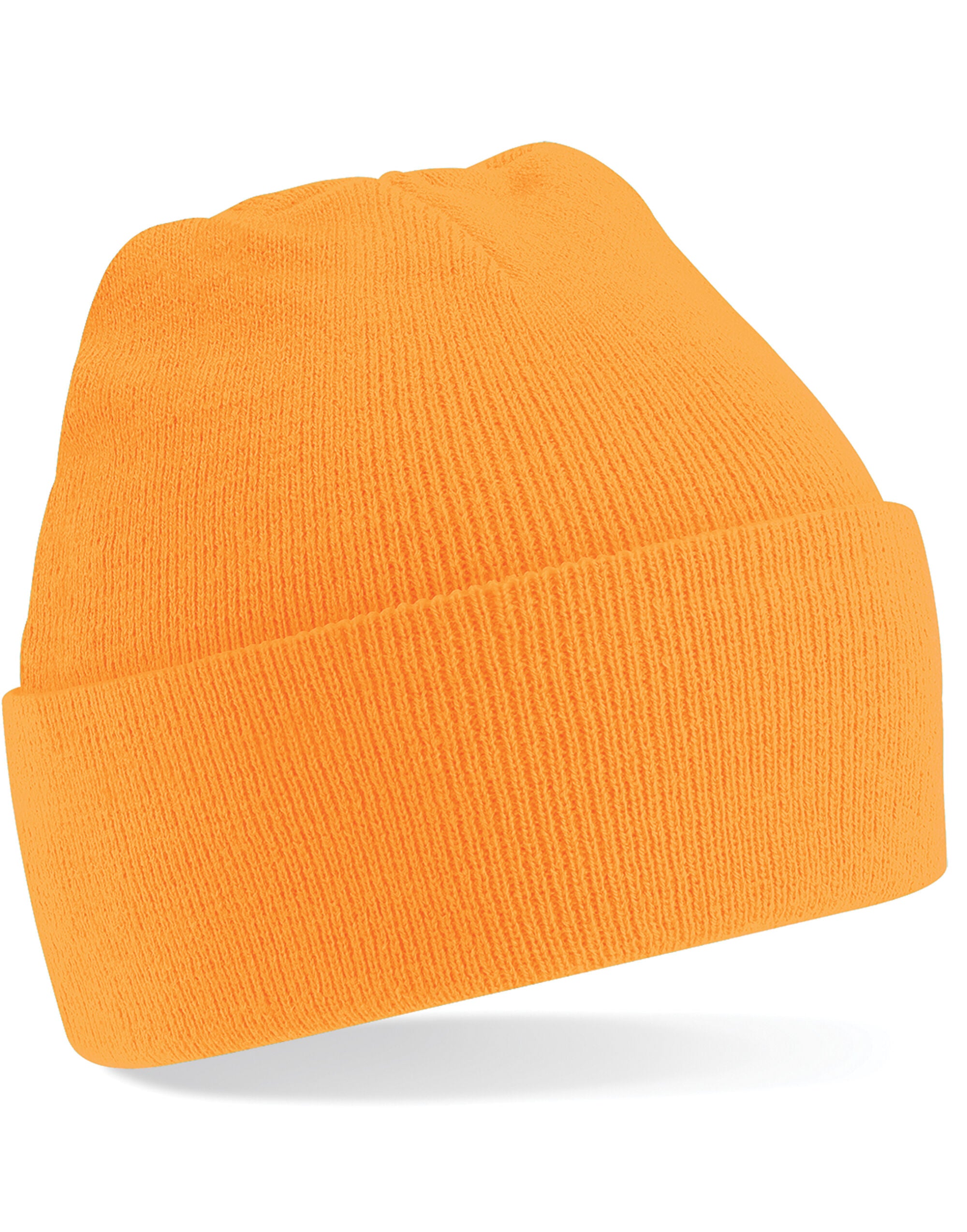 Beechfield Original Cuffed Beanie B45 - Fluoresent Orange O S - Customisable Beanies