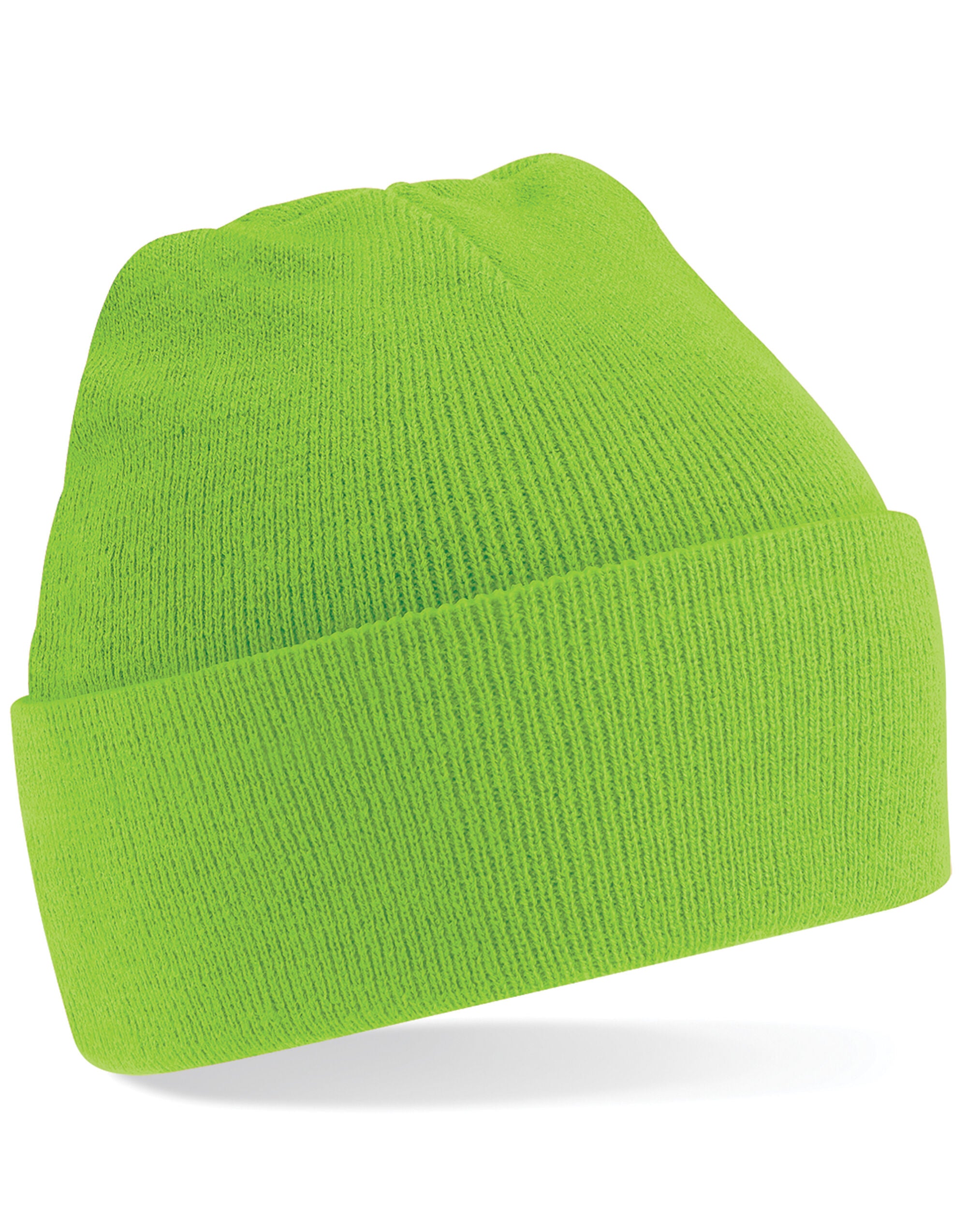 Beechfield Original Cuffed Beanie B45 - Lime O S - Customisable Beanies