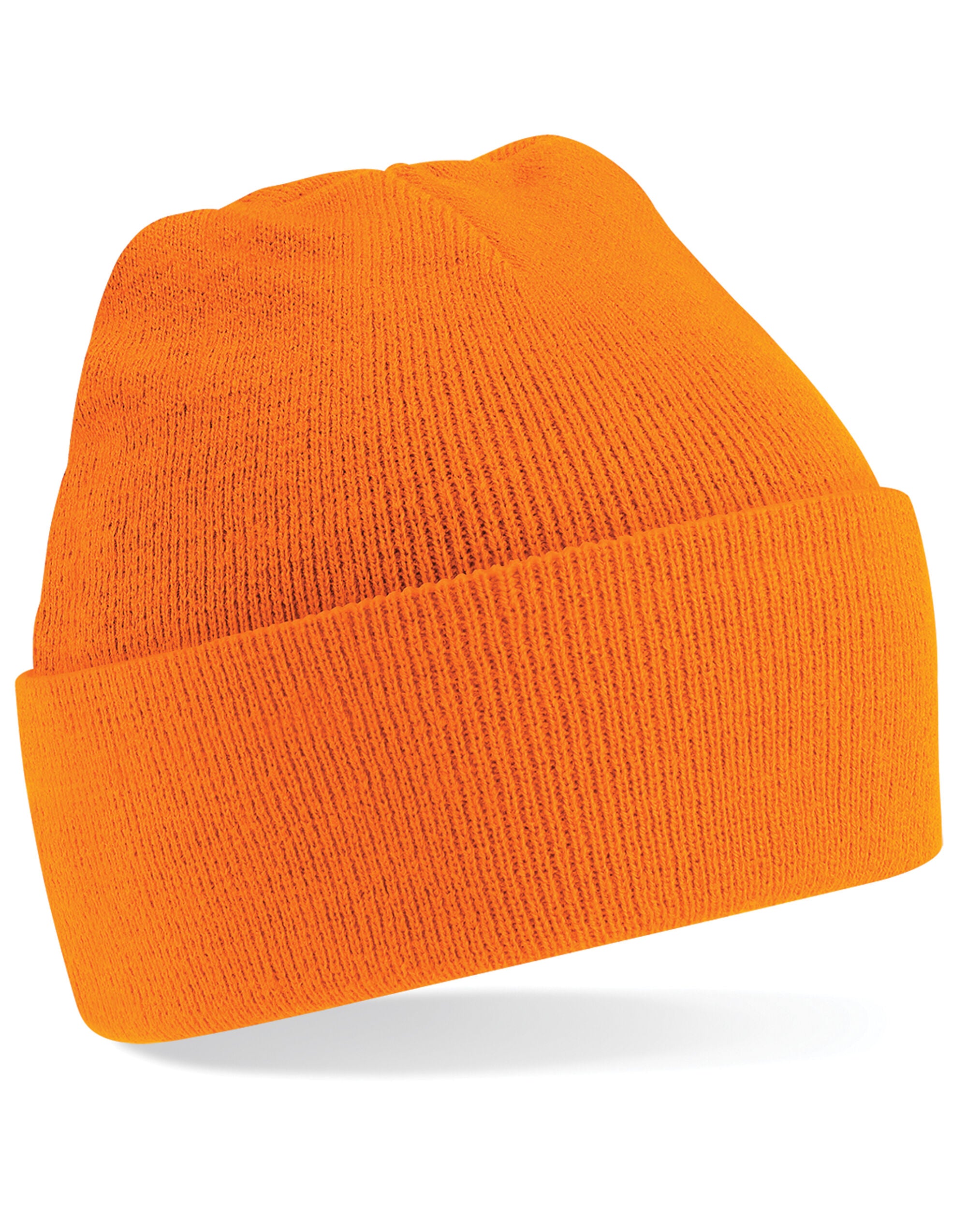 Beechfield Original Cuffed Beanie B45 - Orange O S - Customisable Beanies