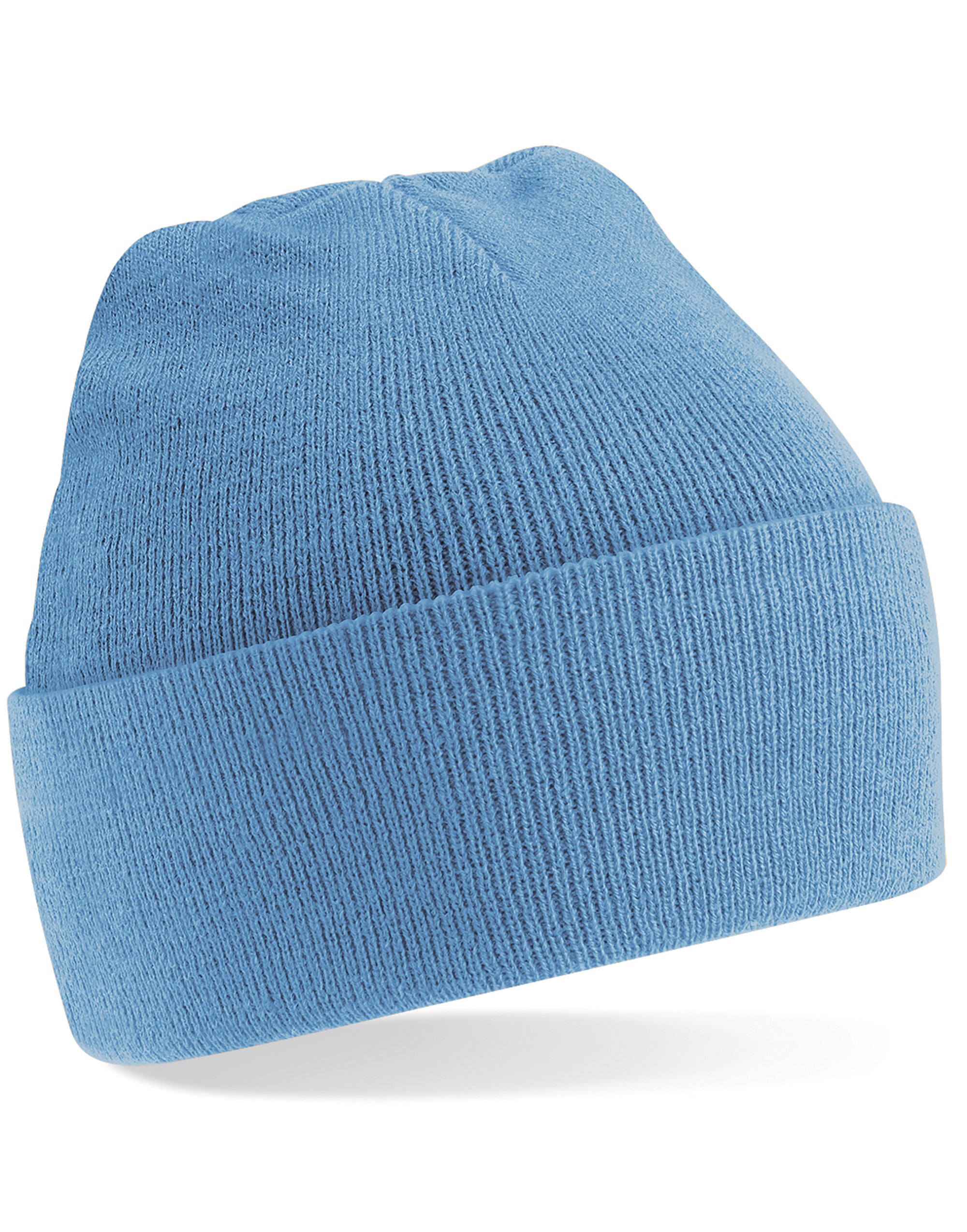 Beechfield Original Cuffed Beanie B45 - Sky Blue O S - Customisable Beanies