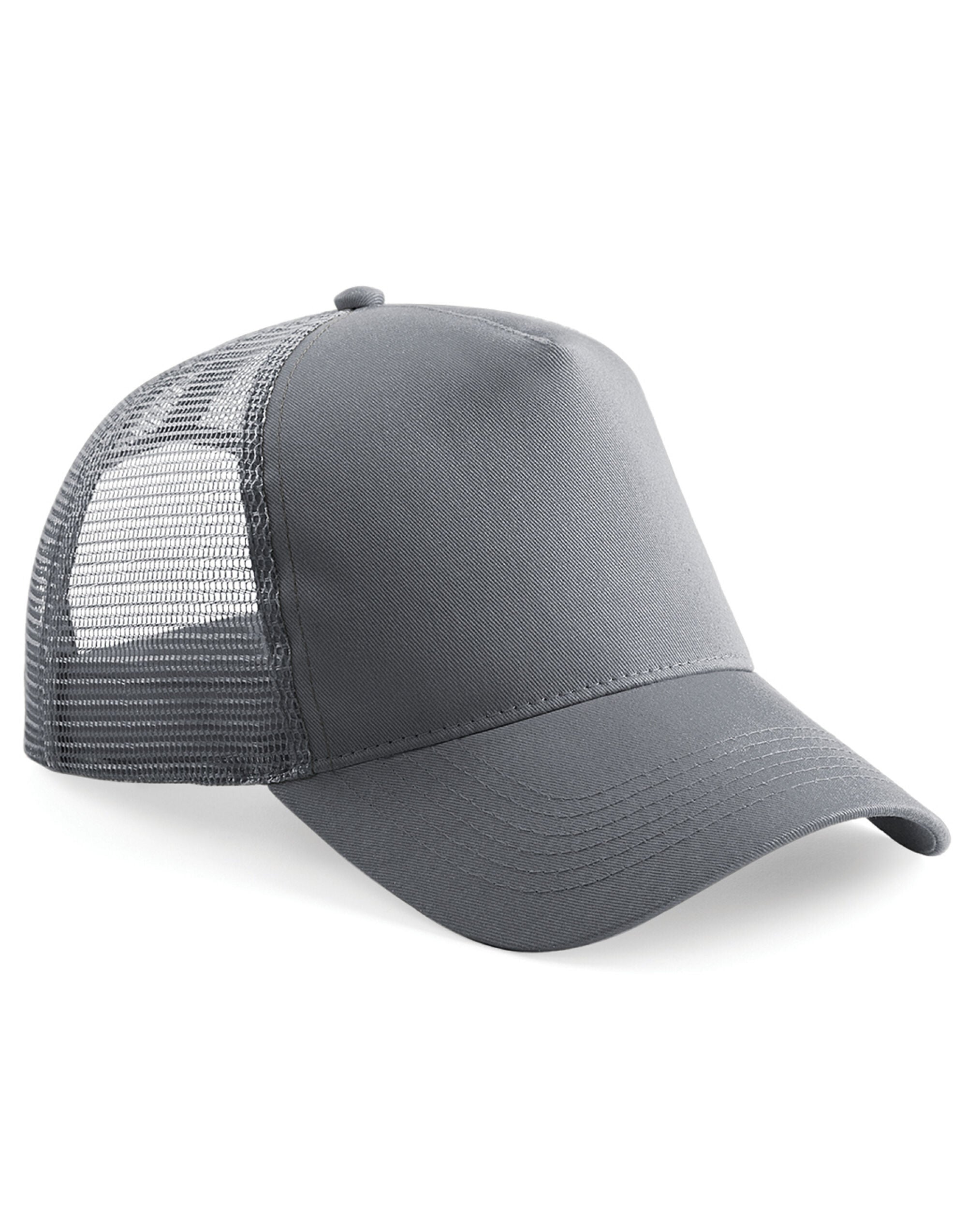 Beechfield Snapback Trucker B640 - Graphite Grey Graphite Grey O S - Customisable Caps