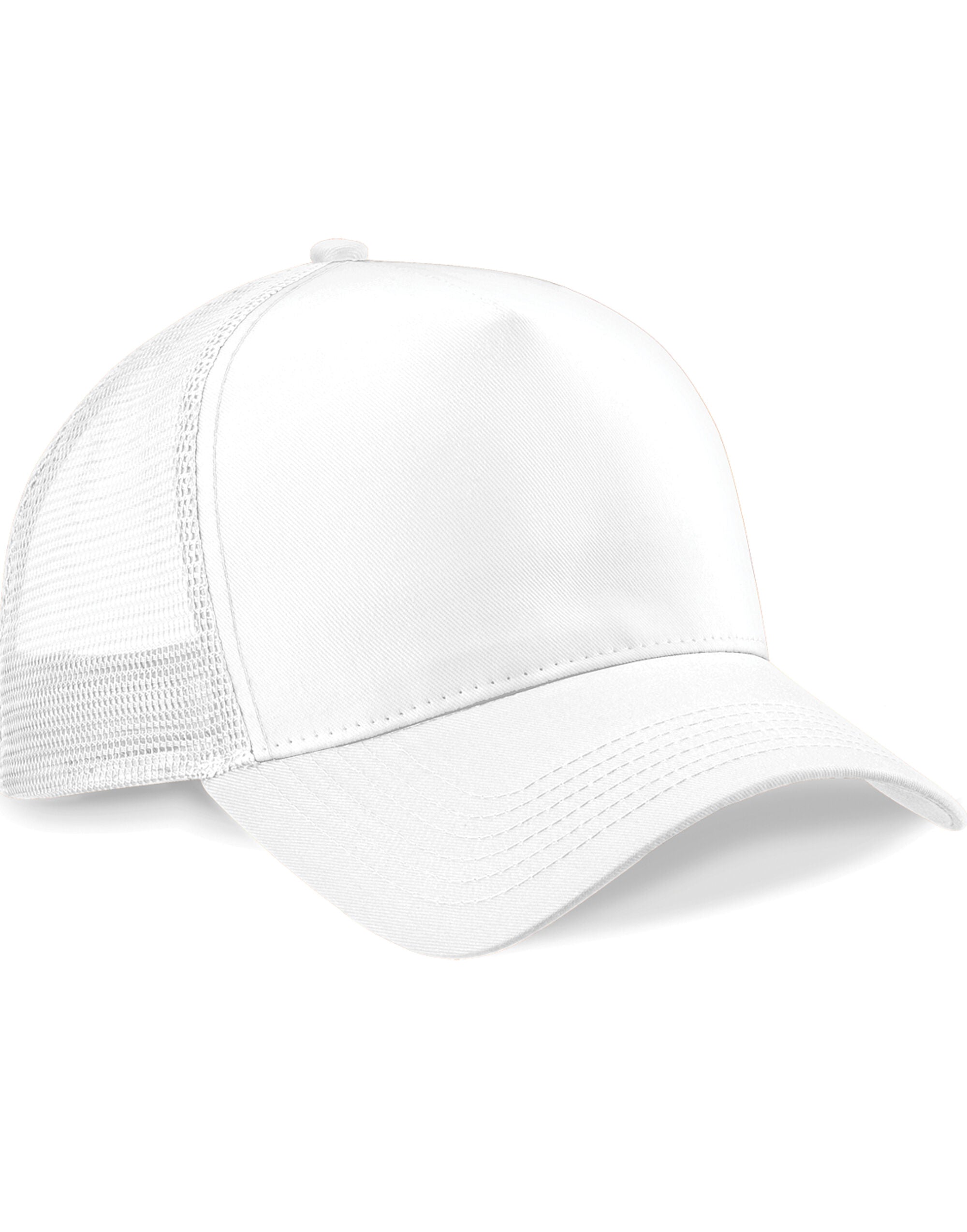 Beechfield Snapback Trucker B640 - White White O S - Customisable Caps