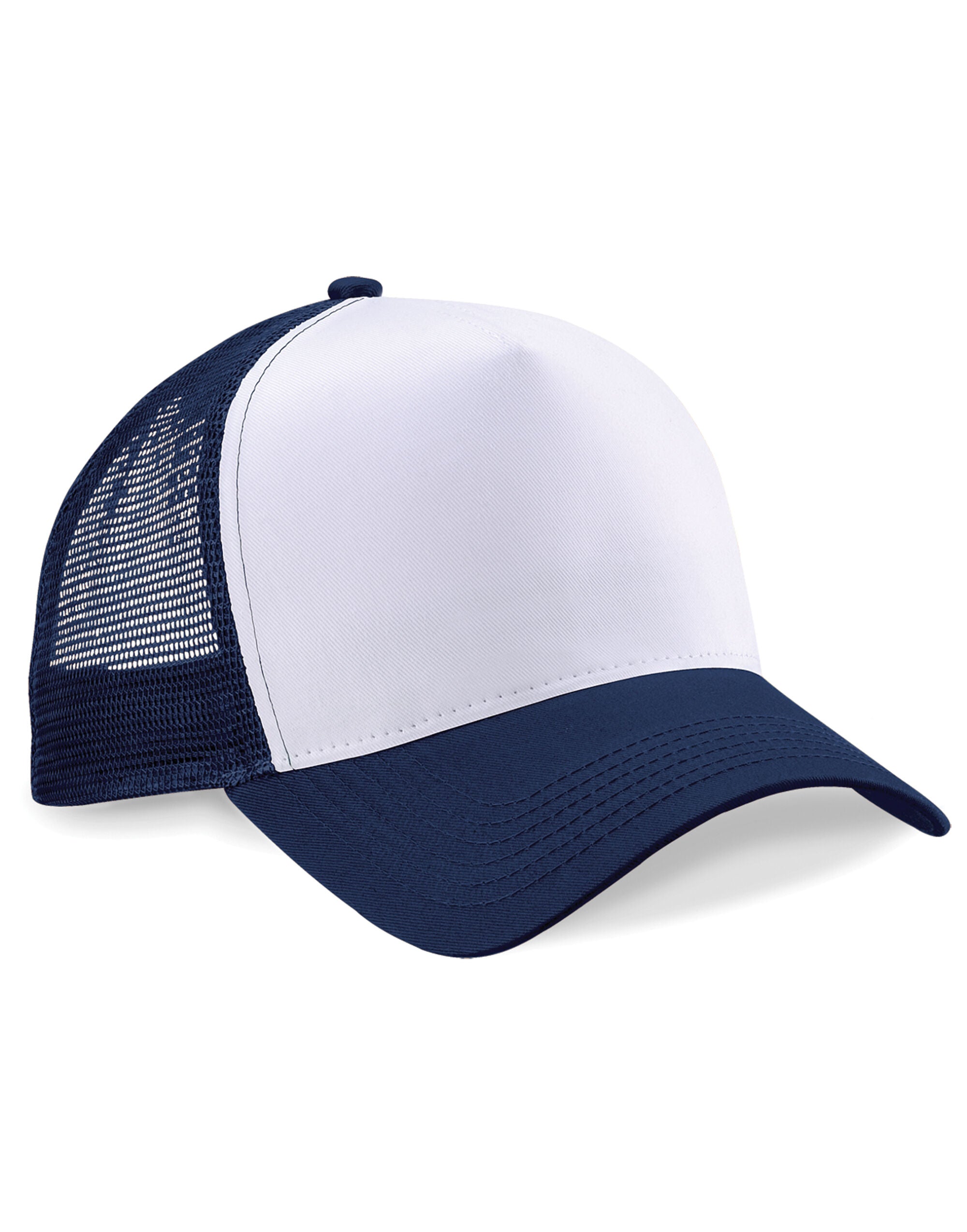 Beechfield Snapback Trucker B640 - French Navy White O S - Customisable Caps