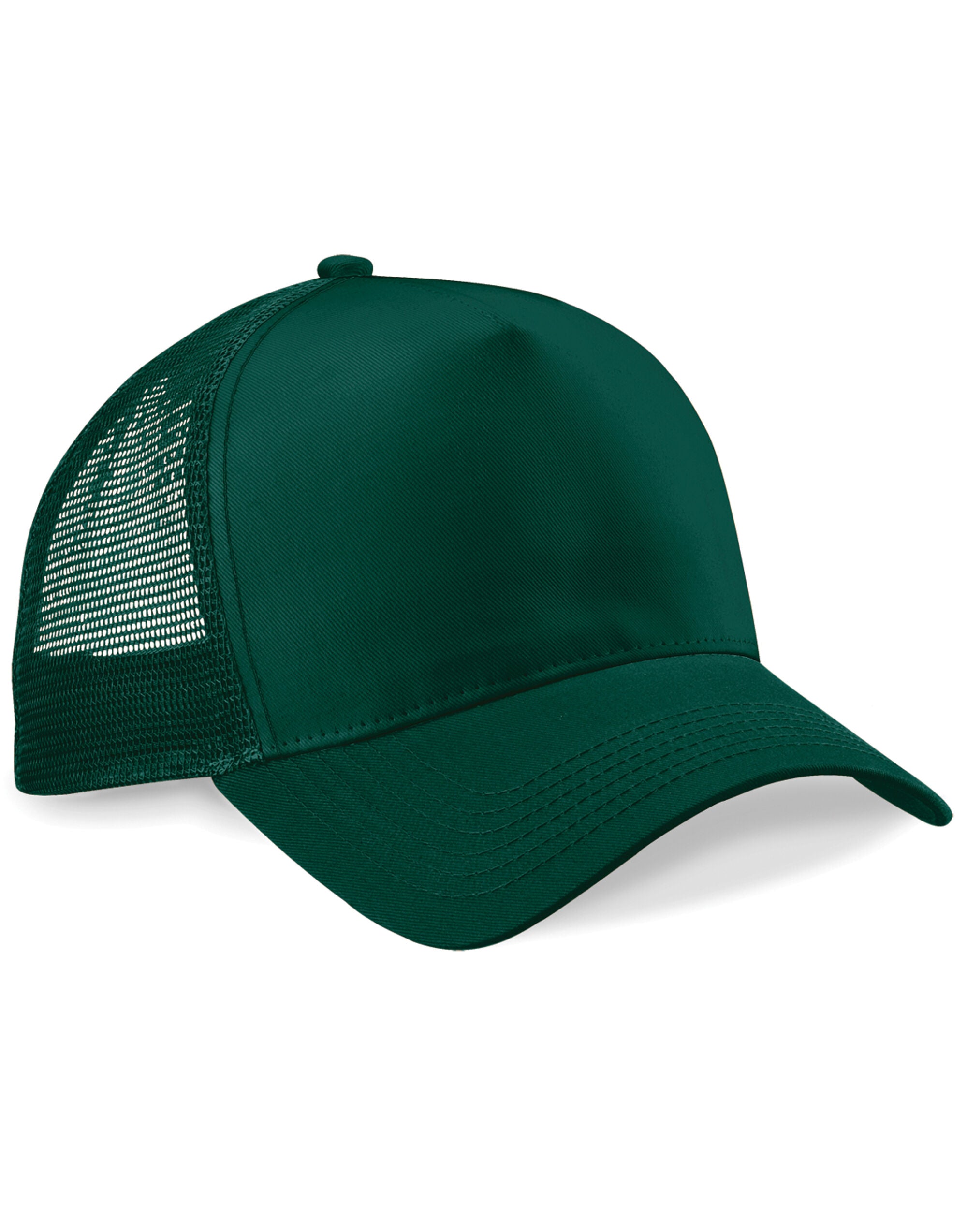 Beechfield Snapback Trucker B640 - Bottle Green Bottle Green O S - Customisable Caps