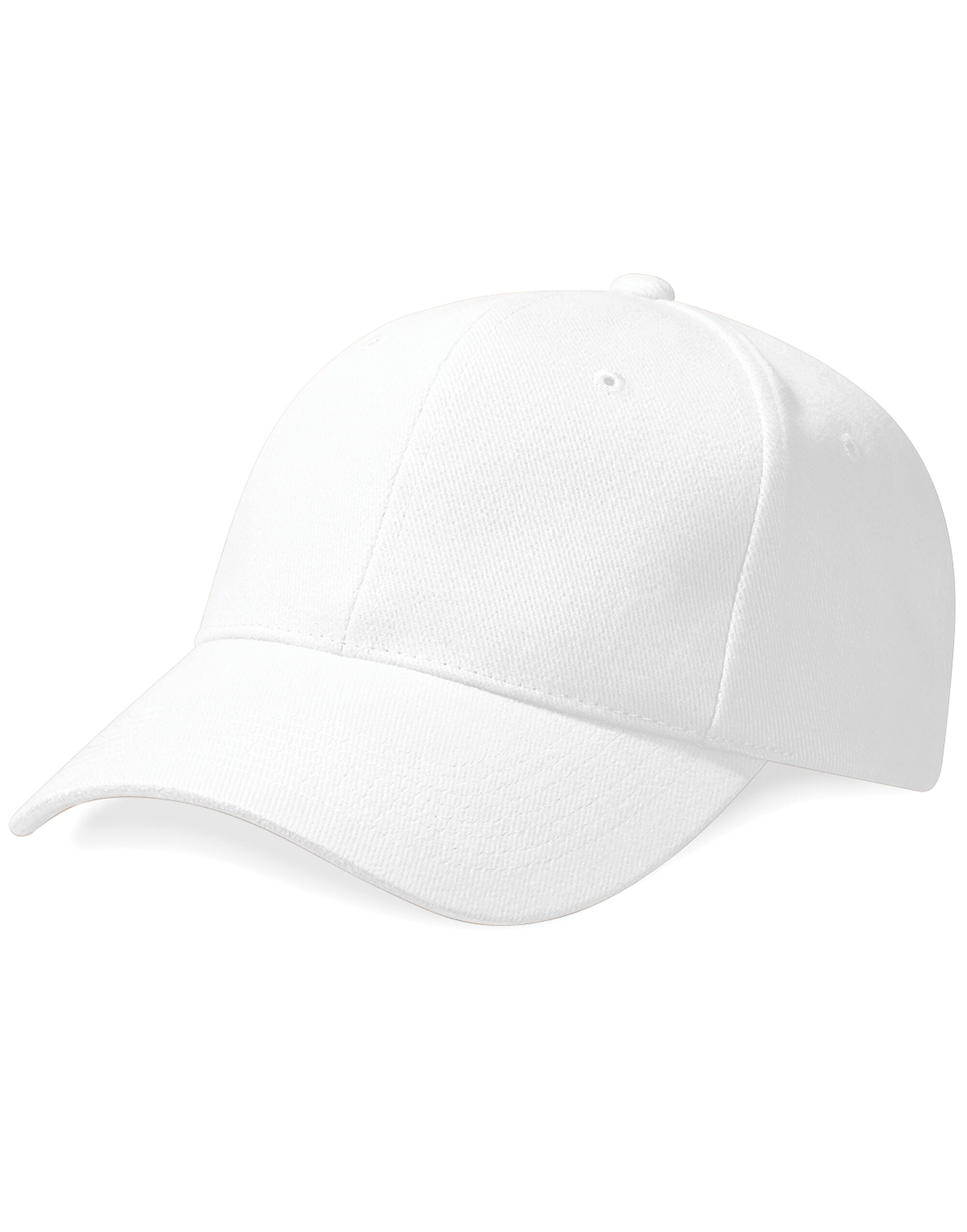 Beechfield Pro Style Heavy Cap B65 - White O S - Customisable Caps