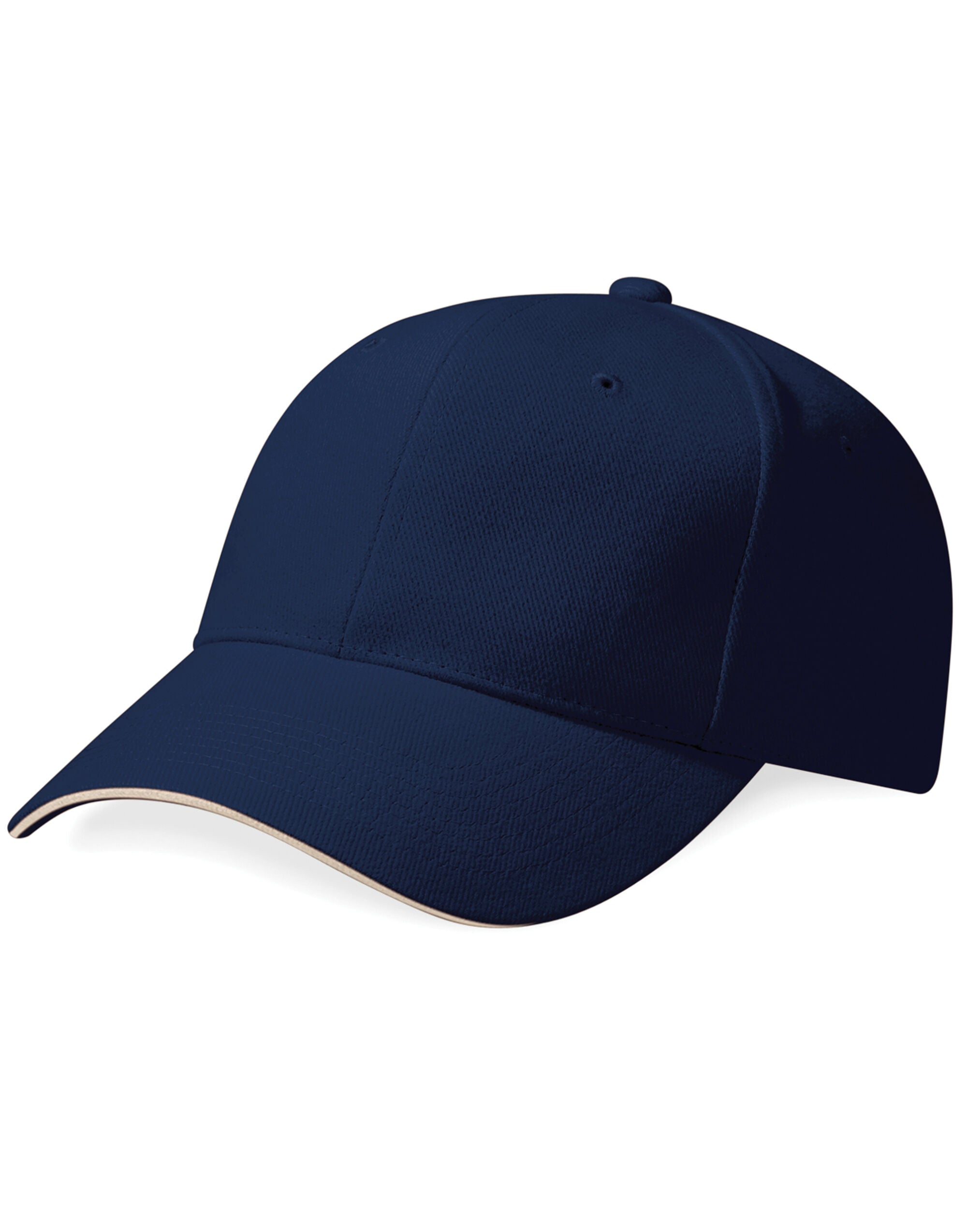 Beechfield Pro Style Heavy Cap B65 - French Navy Stone O S - Customisable Caps