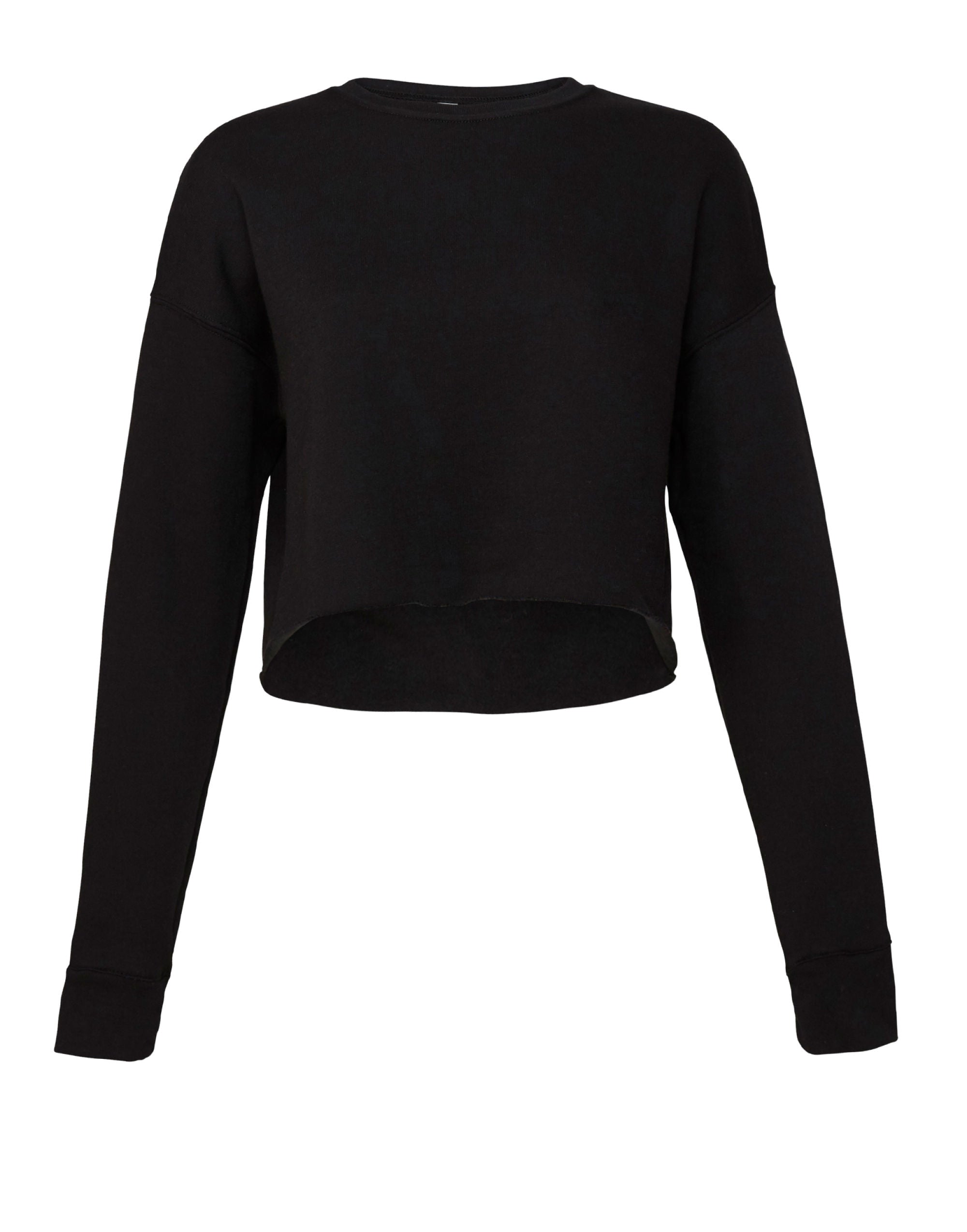 Bella Womens Cropped Fleece Sweat BE7503 - - Customisable Sweatshirts