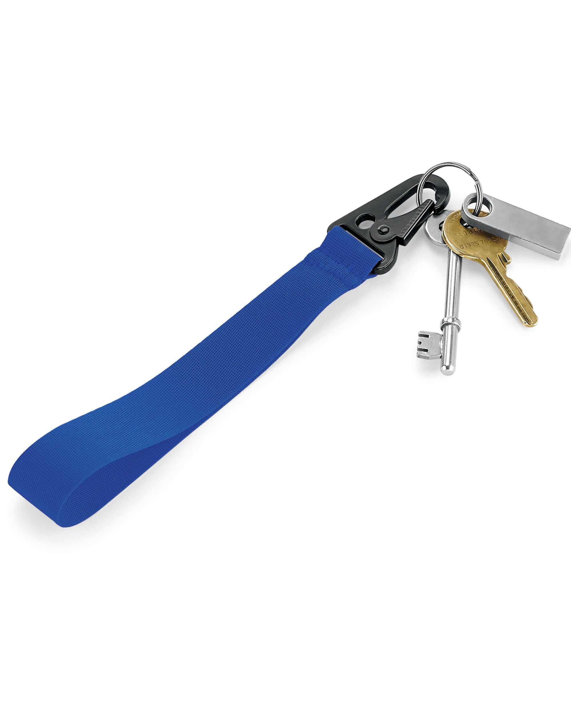 Bagbase Brandable Key Clip BG100 - Royal Blue O S - Customisable Keyrings