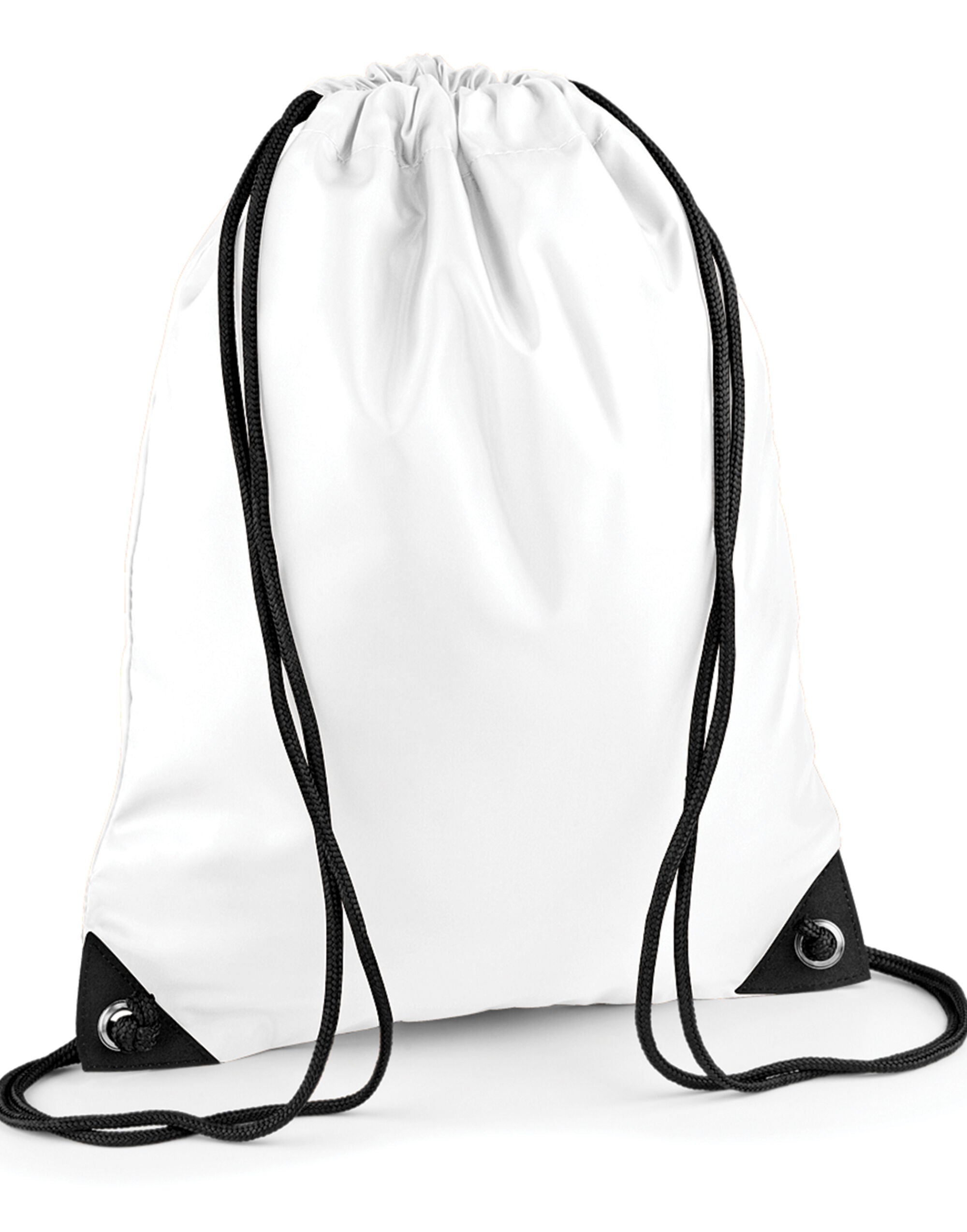 Bagbase Premium Gymsac BG10 - White O S - Customisable Bags