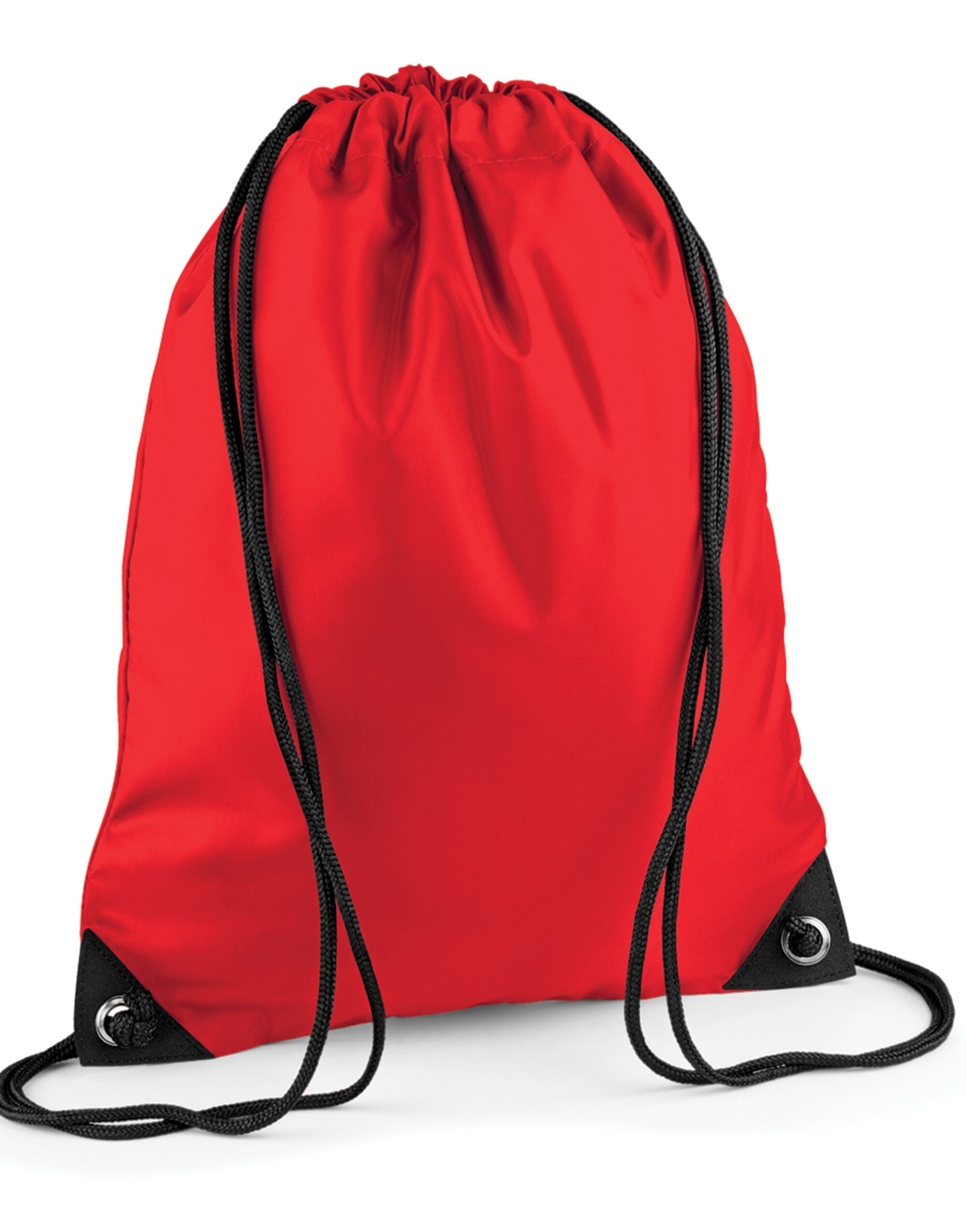 Bagbase Premium Gymsac BG10 - Bright Red O S - Customisable Bags