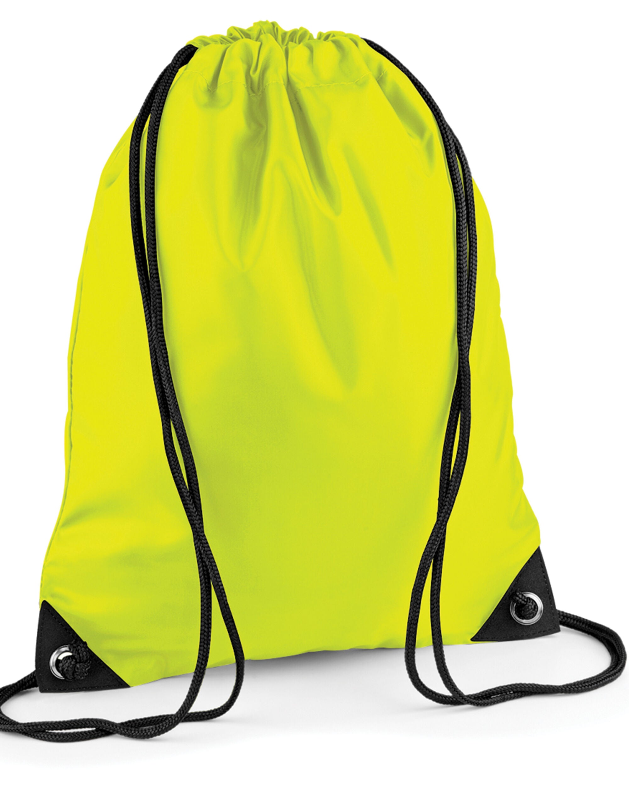 Bagbase Premium Gymsac BG10 - Fluoresent Yellow O S - Customisable Bags