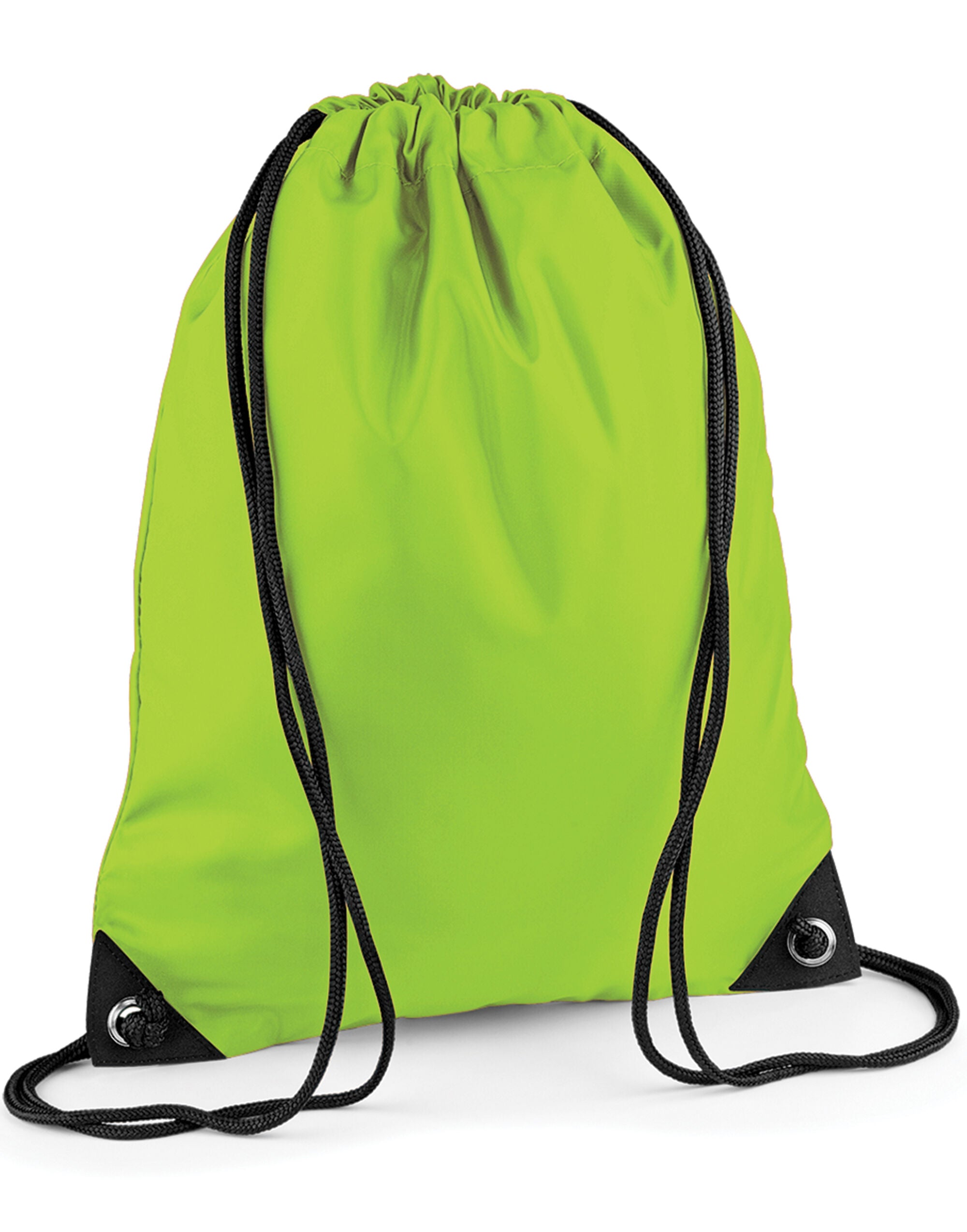 Bagbase Premium Gymsac BG10 - Lime O S - Customisable Bags