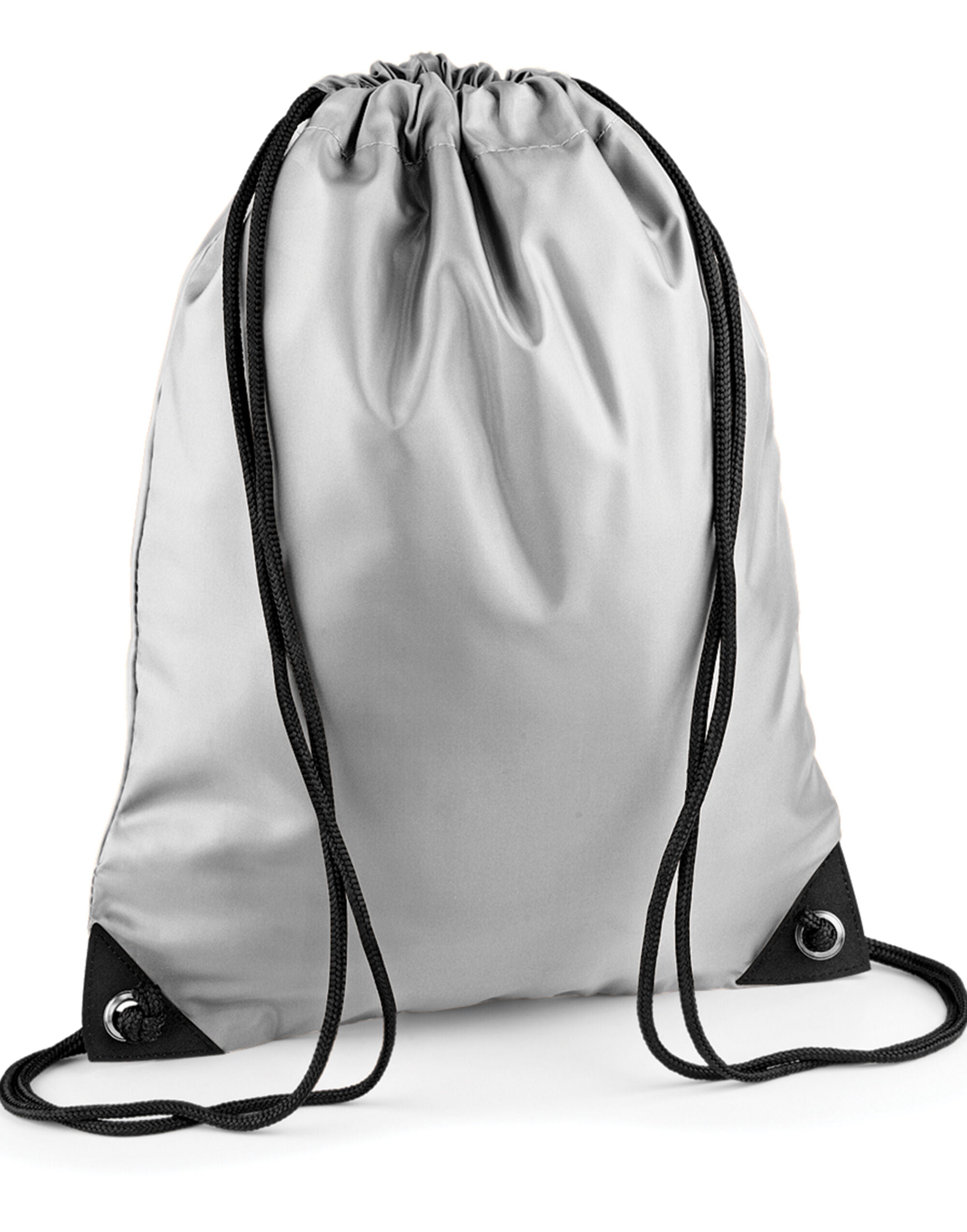 Bagbase Premium Gymsac BG10 - Silver Grey O S - Customisable Bags