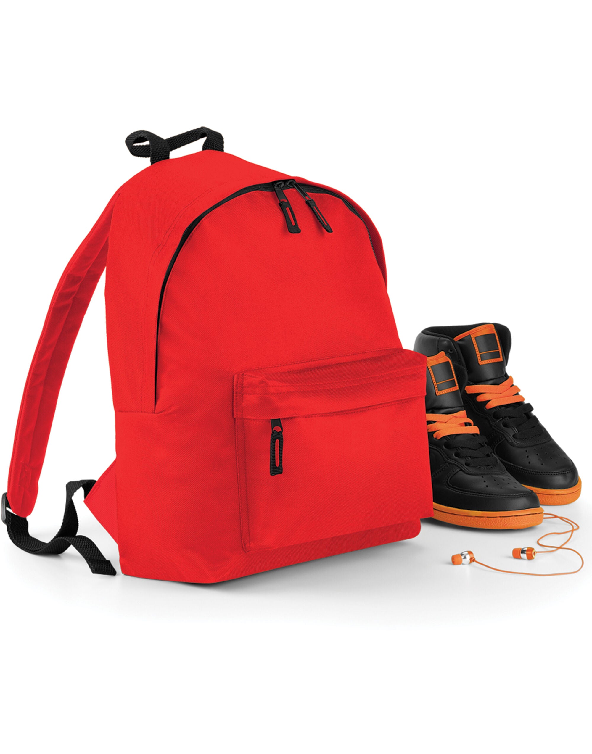 Bagbase Junior Fashion Backpack BG125J - Bright Red O S - Customisable Bags