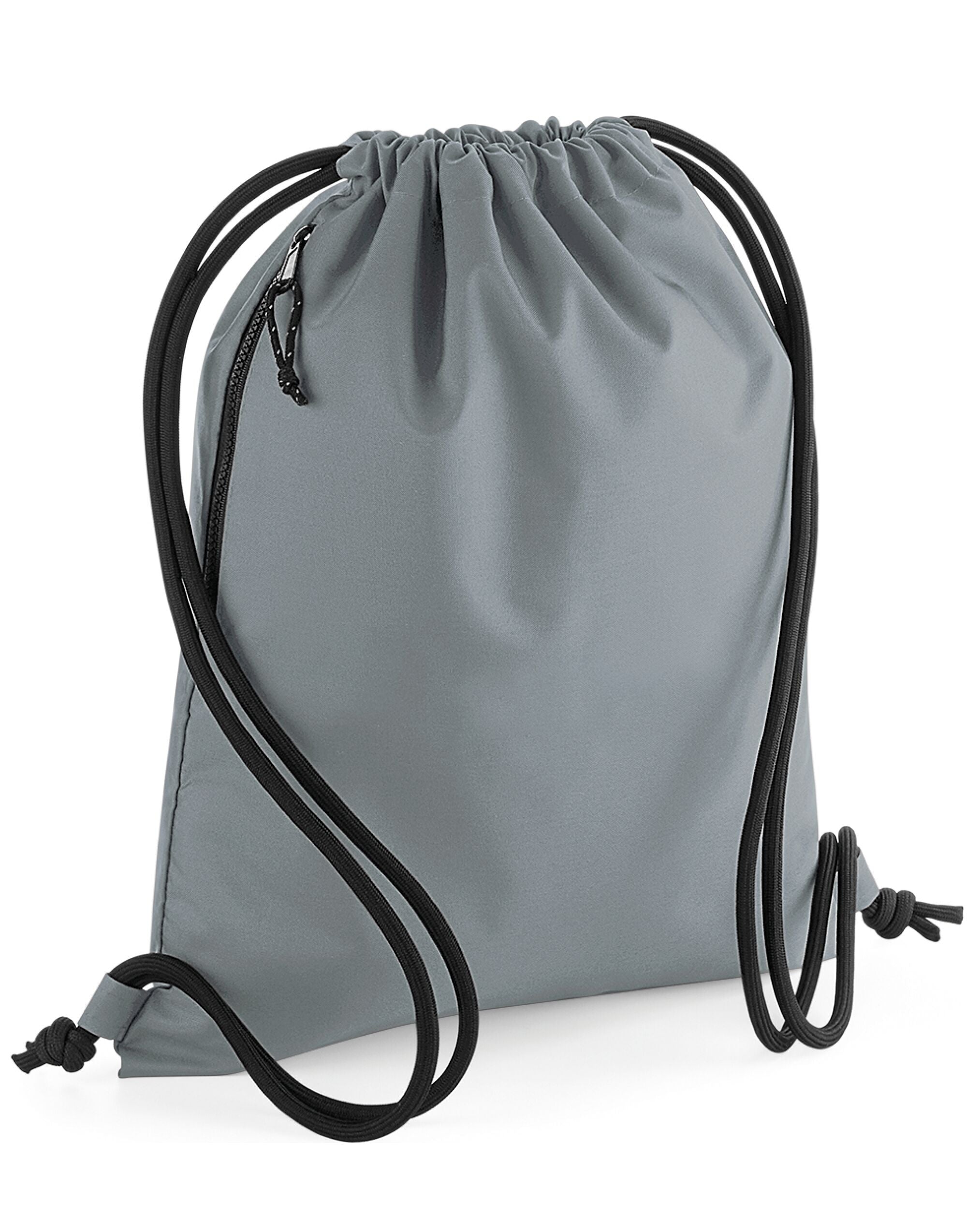 Bagbase Recycled Gymsac BG281 - Pure Grey O S - Customisable Bags