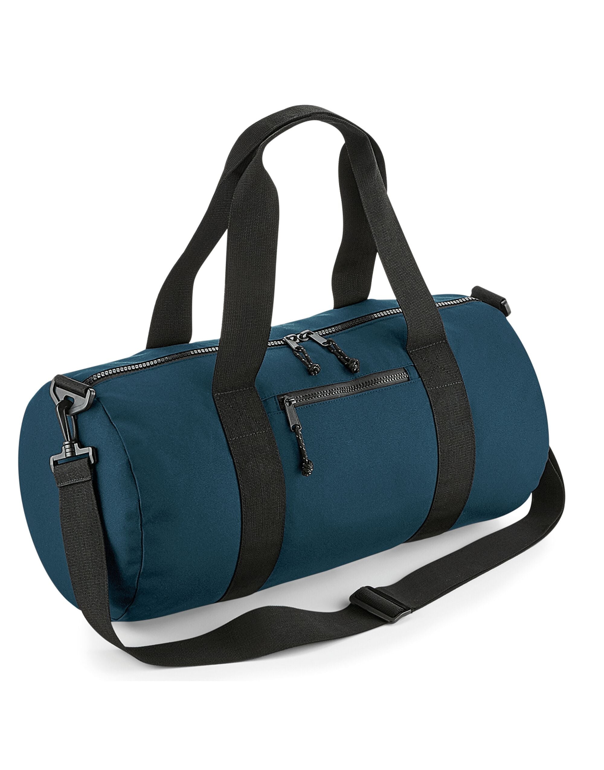 Bagbase Recycled Barrel Bag BG284 - Petrol O S - Customisable Bags