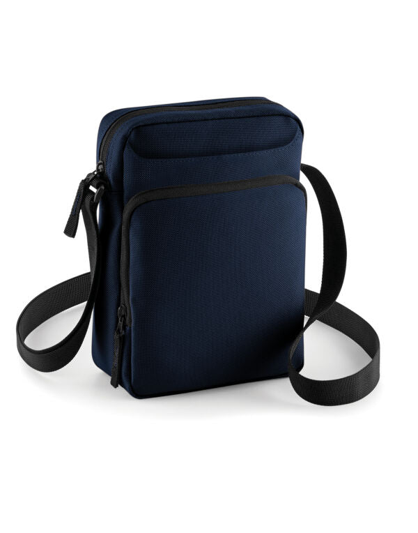 Bagbase Accross Body Bag BG30 - French Navy O S - Customisable Bags