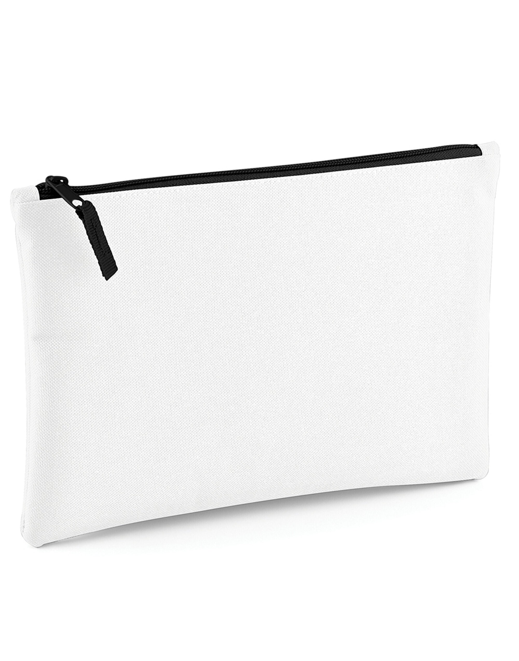 Bagbase Grab Pouch BG38 - White Black O S - Customisable Bags