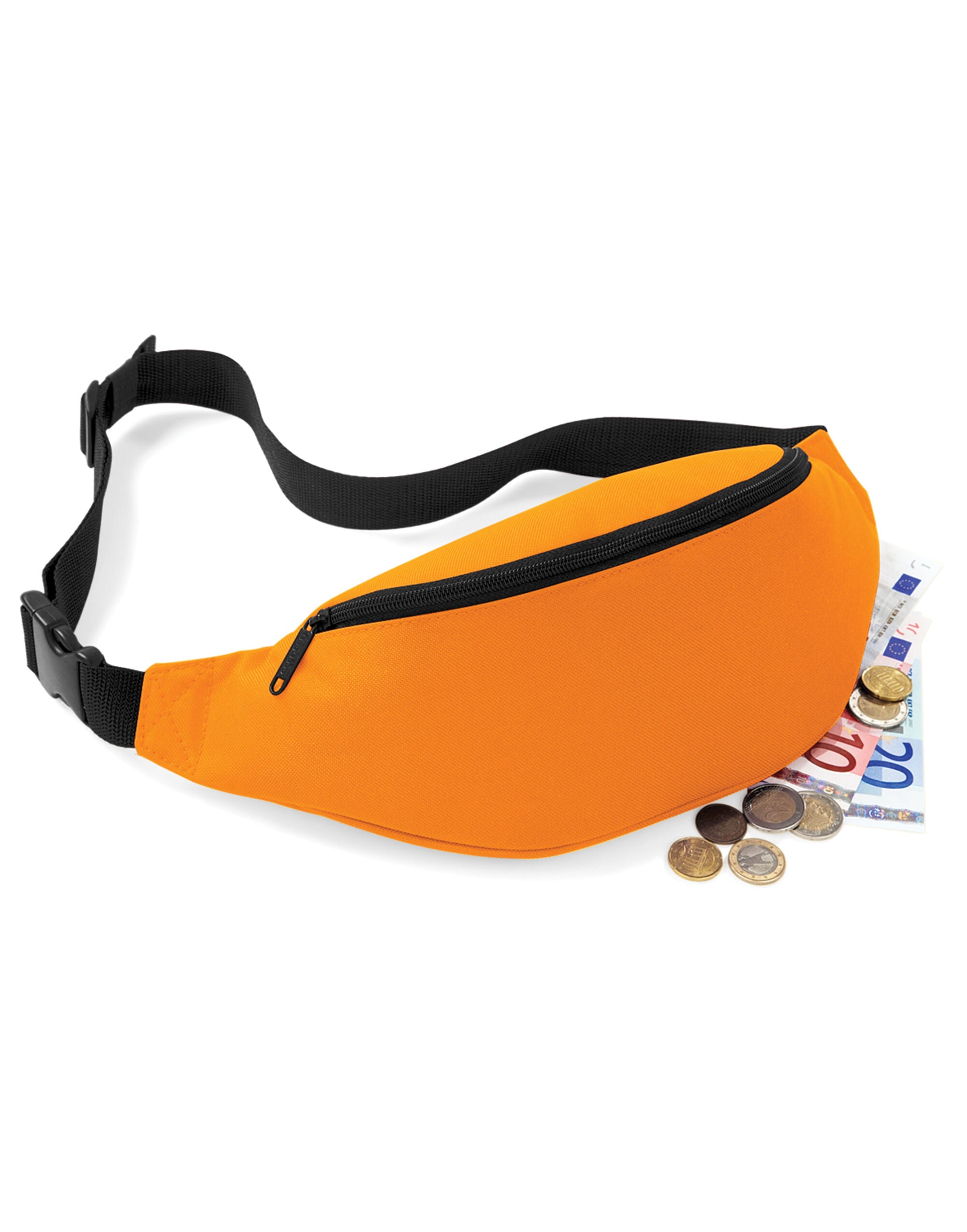Bagbase Belt Bag BG42 - Orange O S - Customisable Bags