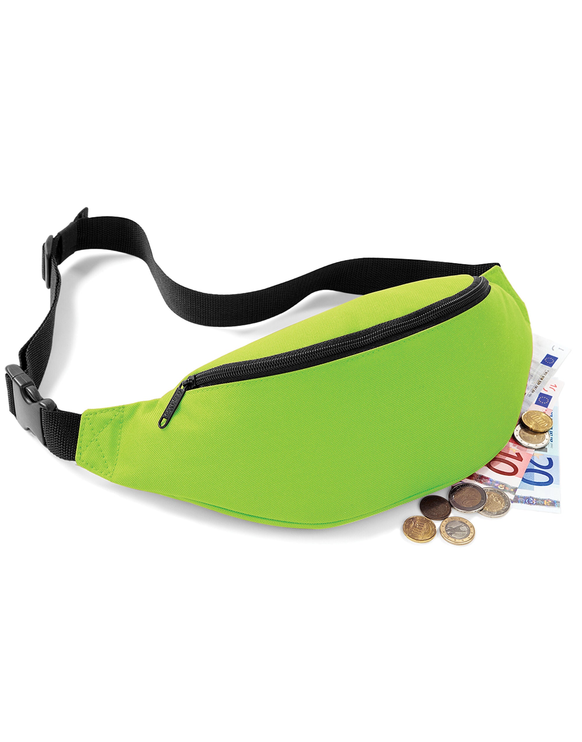 Bagbase Belt Bag BG42 - Lime O S - Customisable Bags