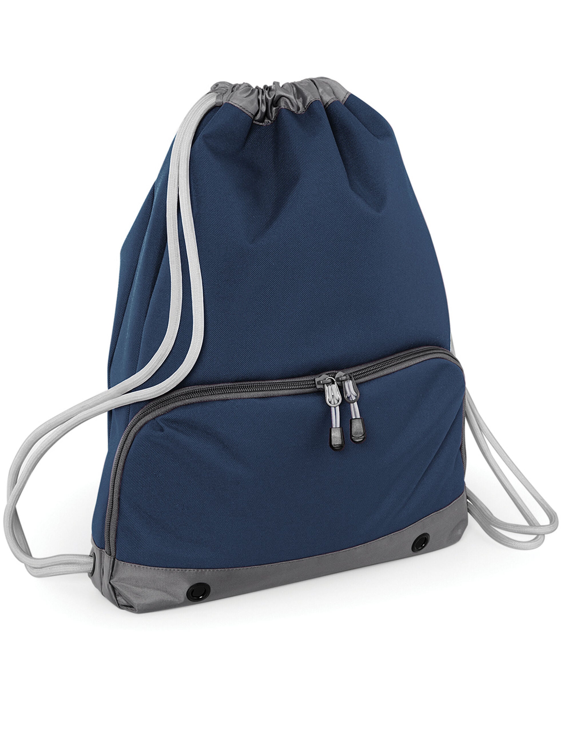 Bagbase Athleisure Gymsac BG542 - French Navy O S - Customisable Bags