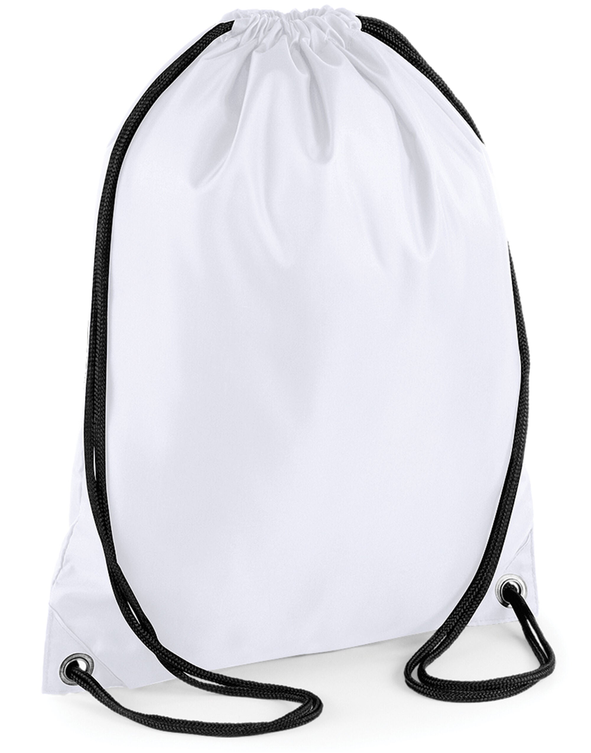 Bagbase Budget Gymsac BG5 - White O S - Customisable Bags