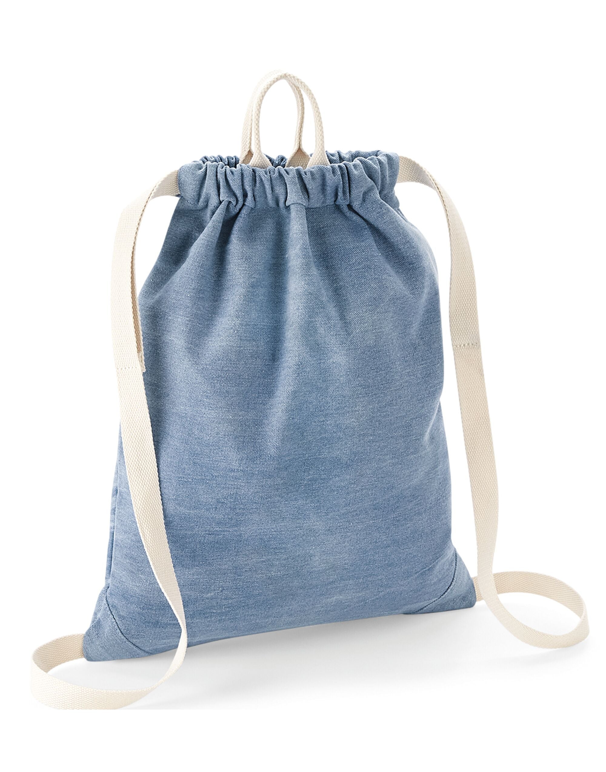 Bagbase Denim Gymsac bg642 - - Customisable Bags