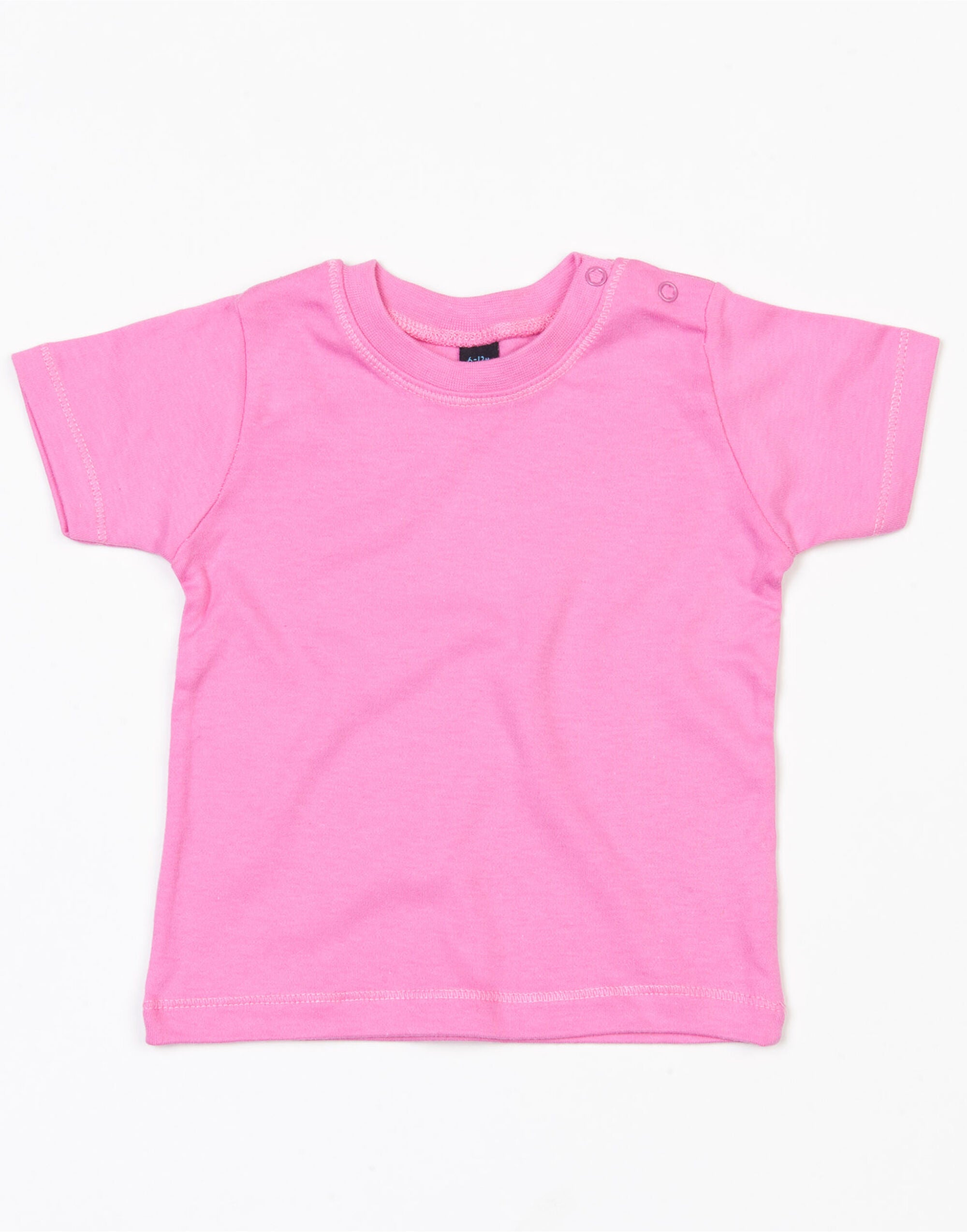Babybugz Baby T bz02 - Bubble Gum Pink - Customisable Babywear