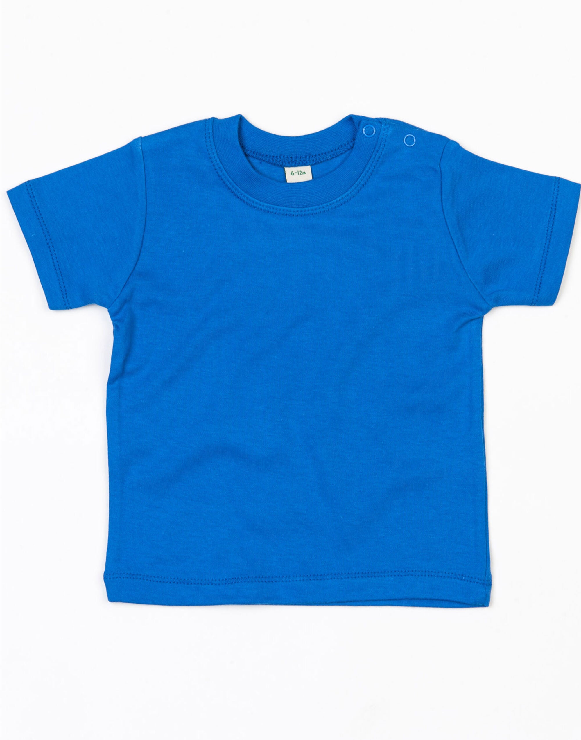 Babybugz Baby T bz02 - Organic Cobalt Blue - Customisable Babywear