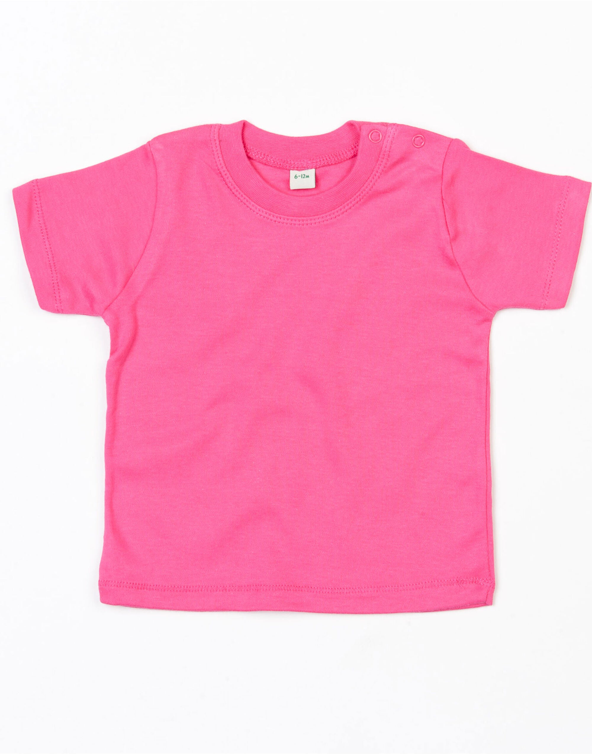 Babybugz Baby T bz02 - Organic Fuchsia - Customisable Babywear