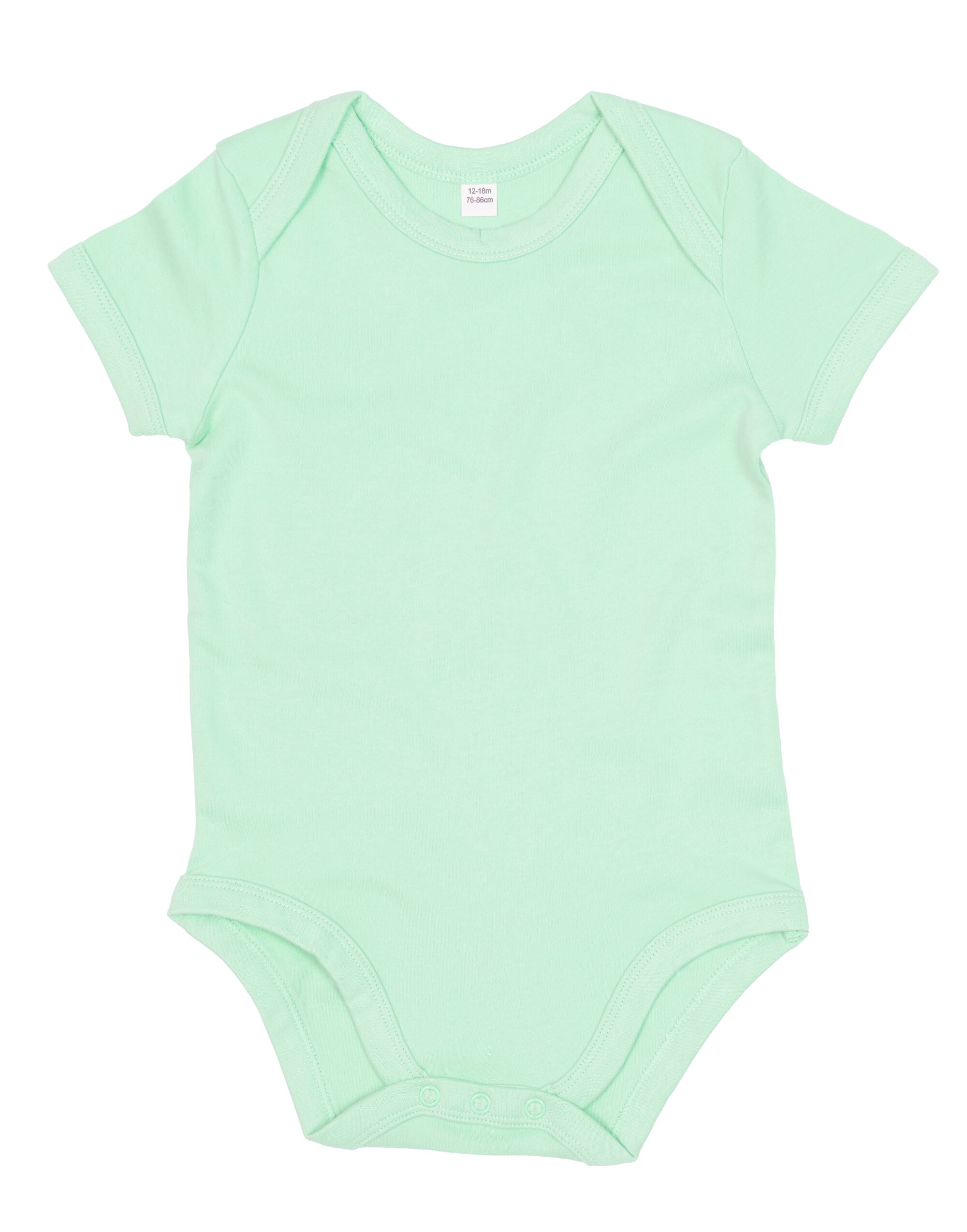 Babybugz Baby Bodysuit bz10 - Mint - Customisable Babywear