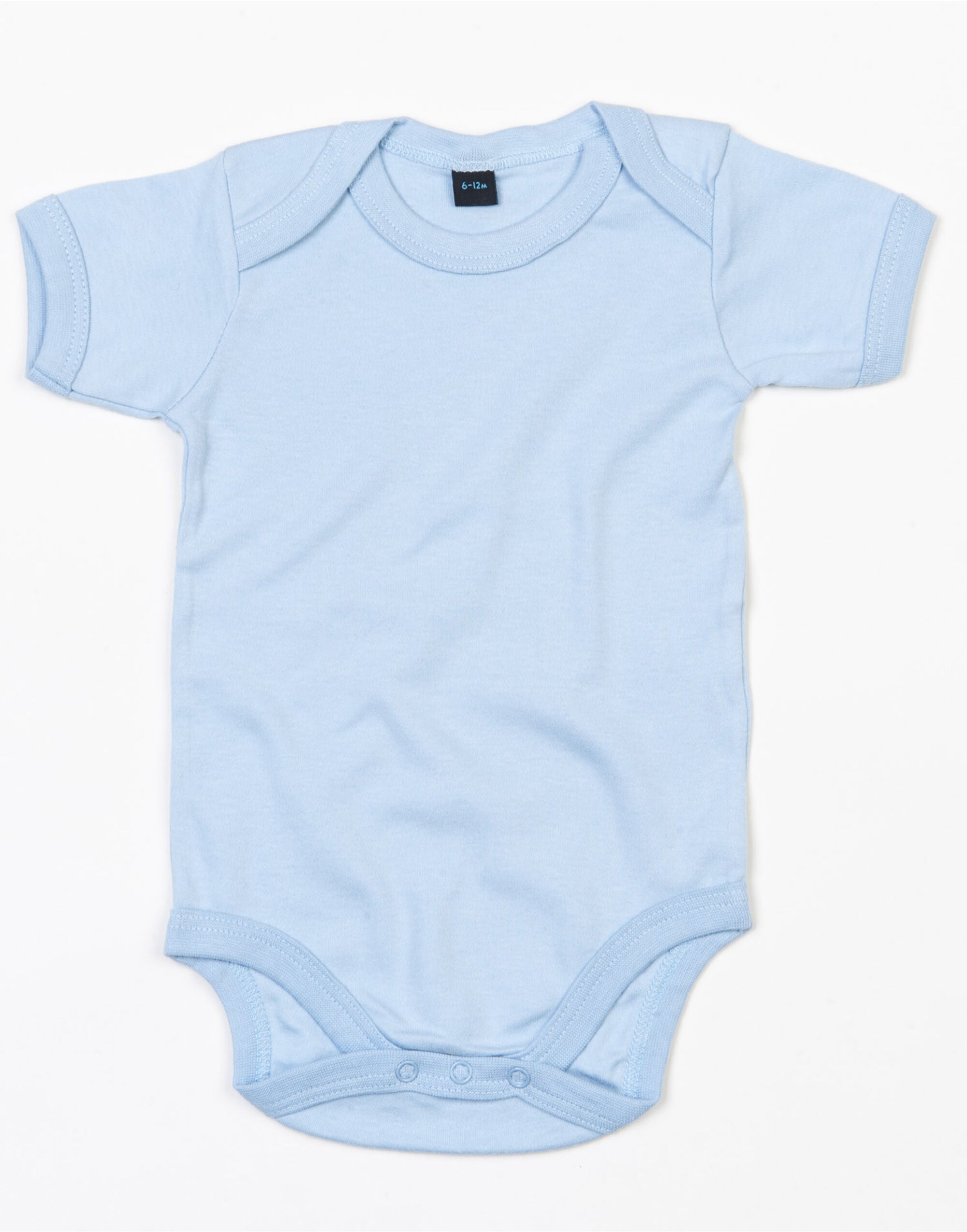 Babybugz Baby Bodysuit bz10 - Dusty Blue - Customisable Babywear