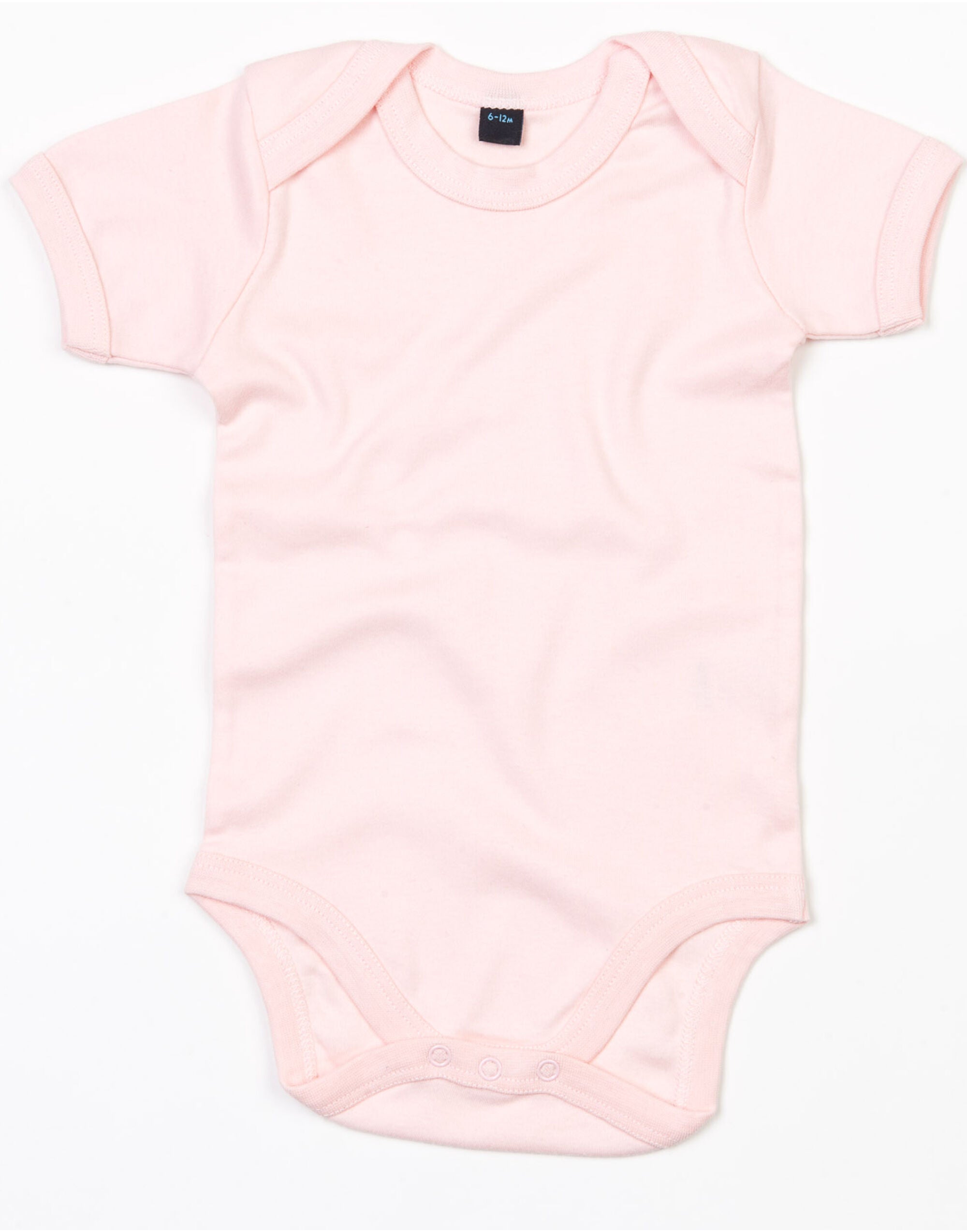 Babybugz Baby Bodysuit bz10 - Powder Pink - Customisable Babywear