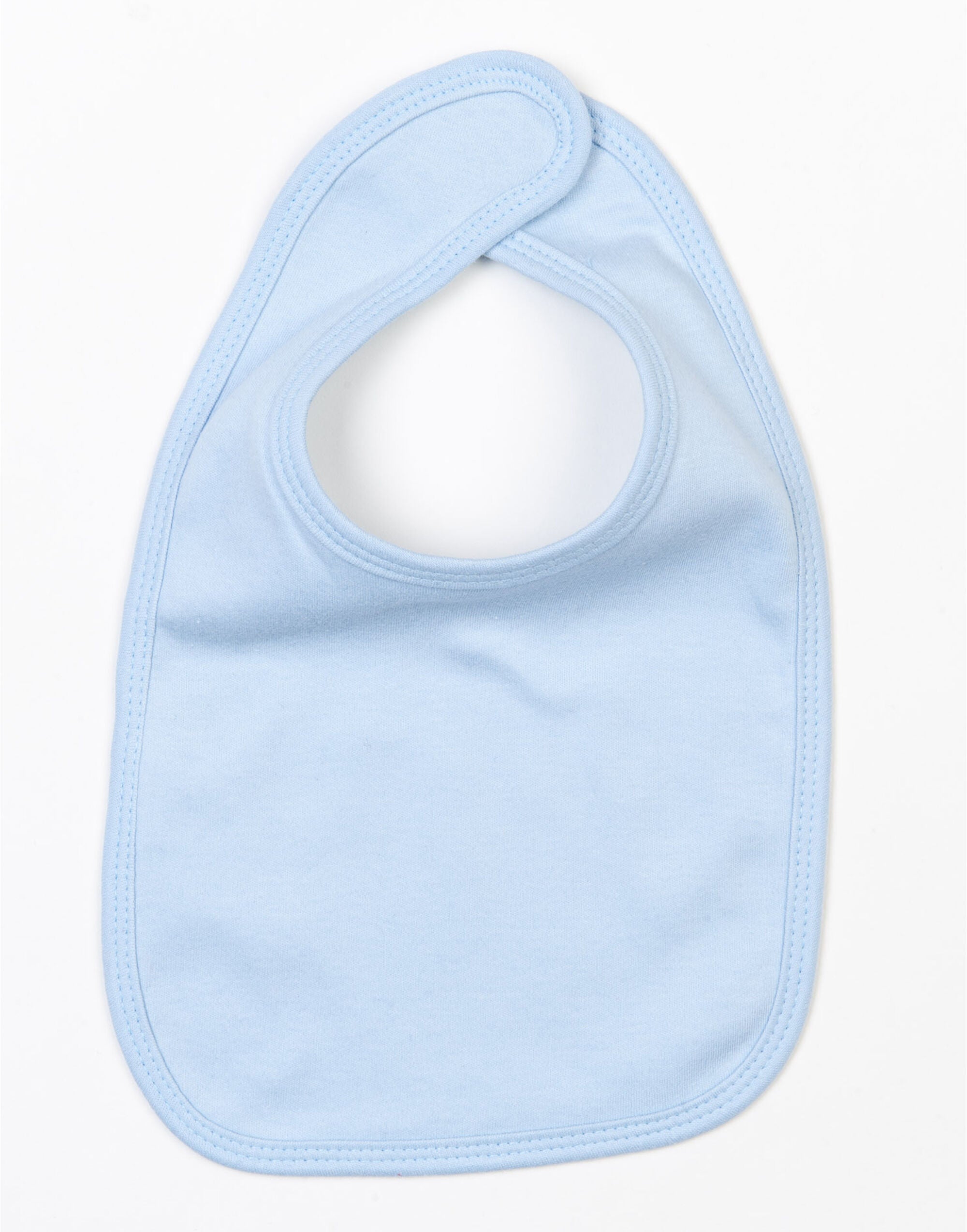 Babybugz Baby Bib BZ12 - Dusty Blue O S - Customisable