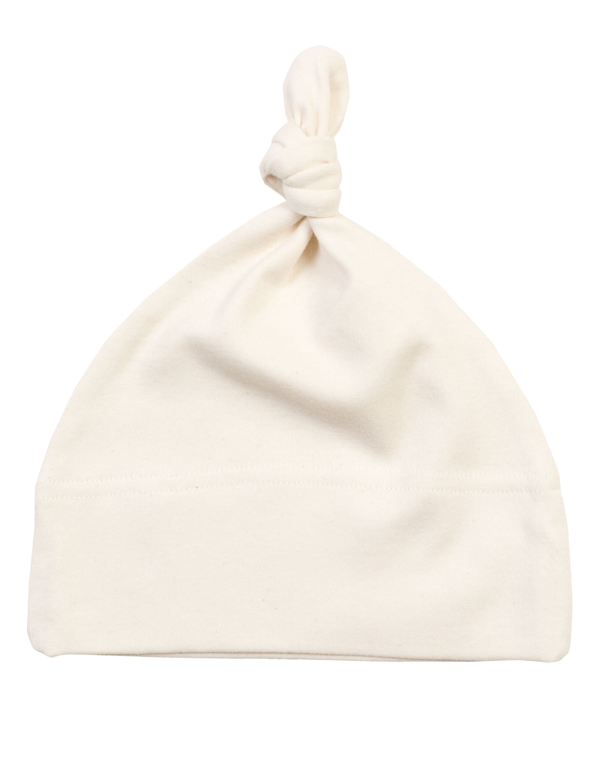Babybugz One Knot Hat bz15 - Organic Natural O S - Customisable Hats