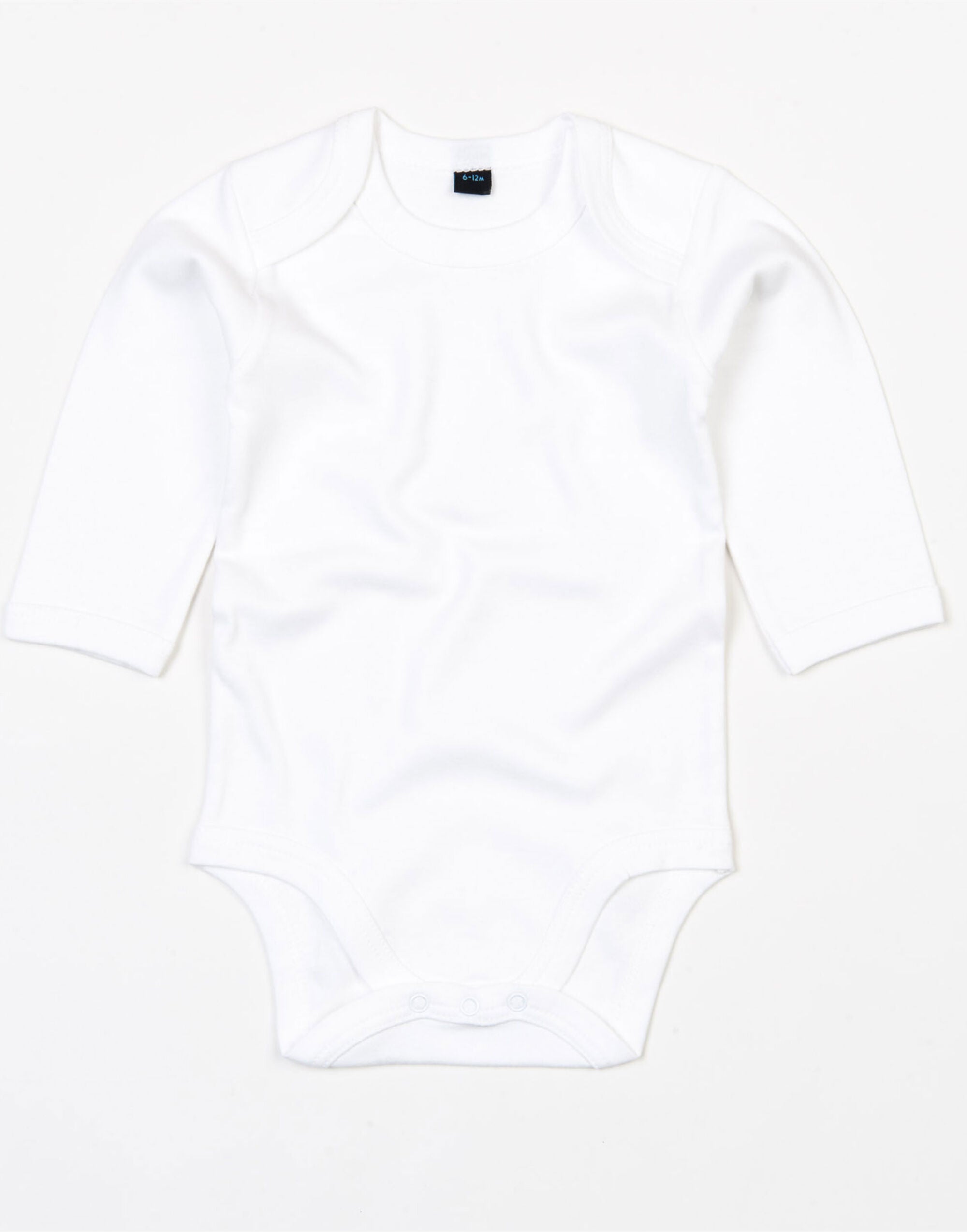 Babybugz Baby Organic L/S Bodysuit BZ30 - White - Customisable