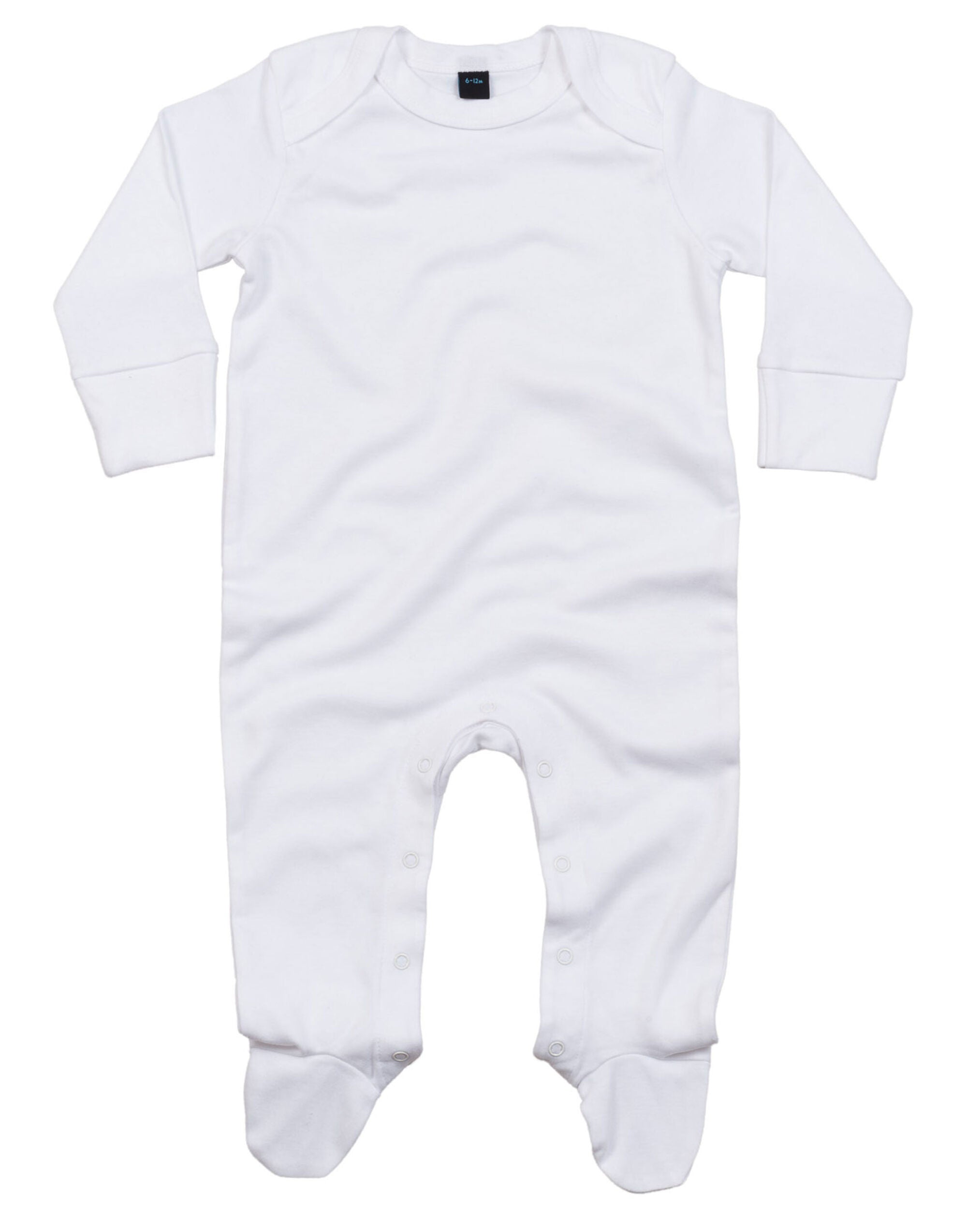 Babybugz Organic Sleepsuit with Mitts bz35 - - Customisable Babywear