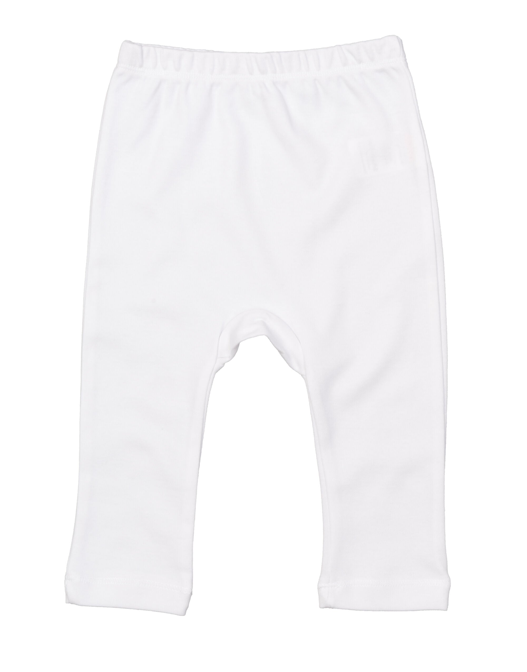 Babybugz Baby Plain Leggings bz49 - White - Customisable Babywear